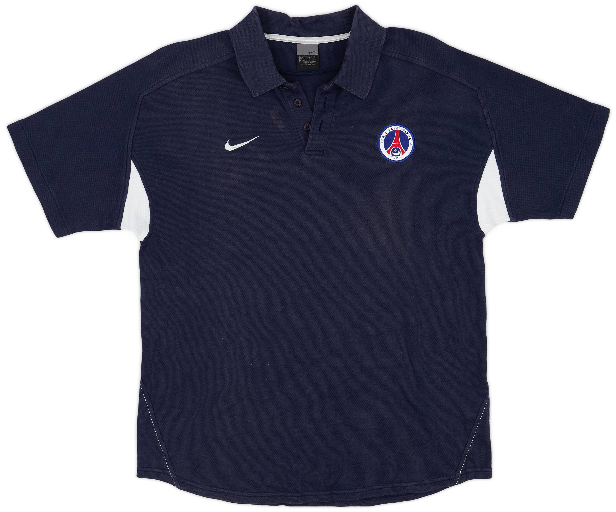 2002 03 Paris Saint Germain Nike Polo Shirt 6 10 M
