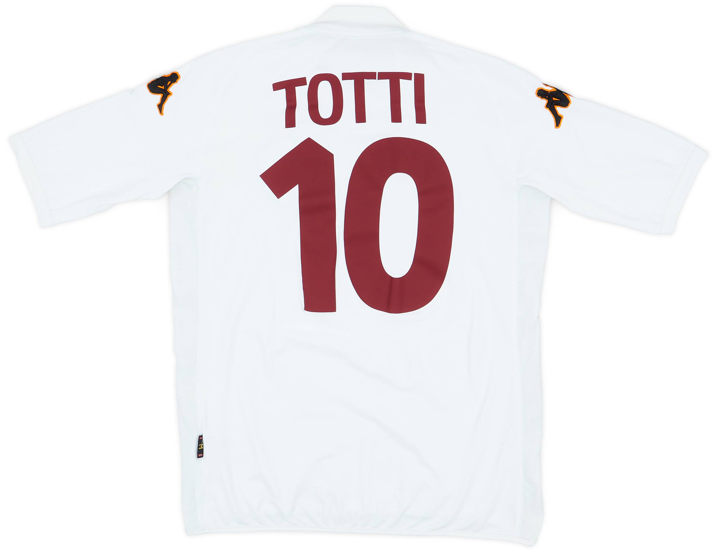 2002-03 Roma Away Shirt Totti #10 - 7/10 - (M)