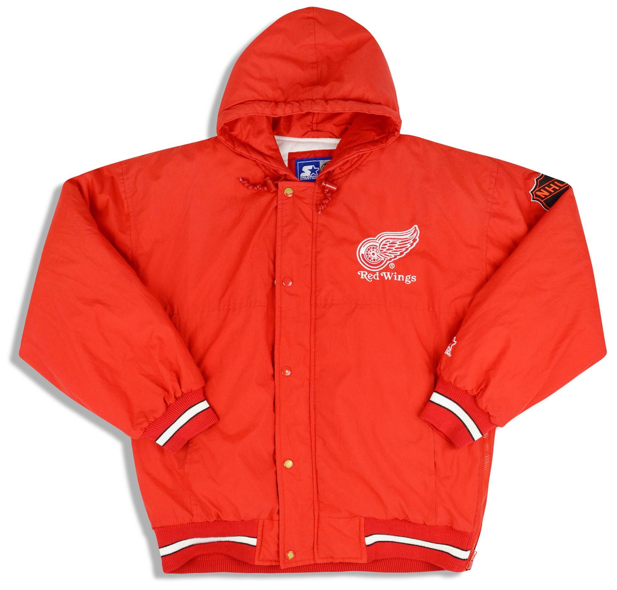 1990s Detroit Red Wings Starter Coat S