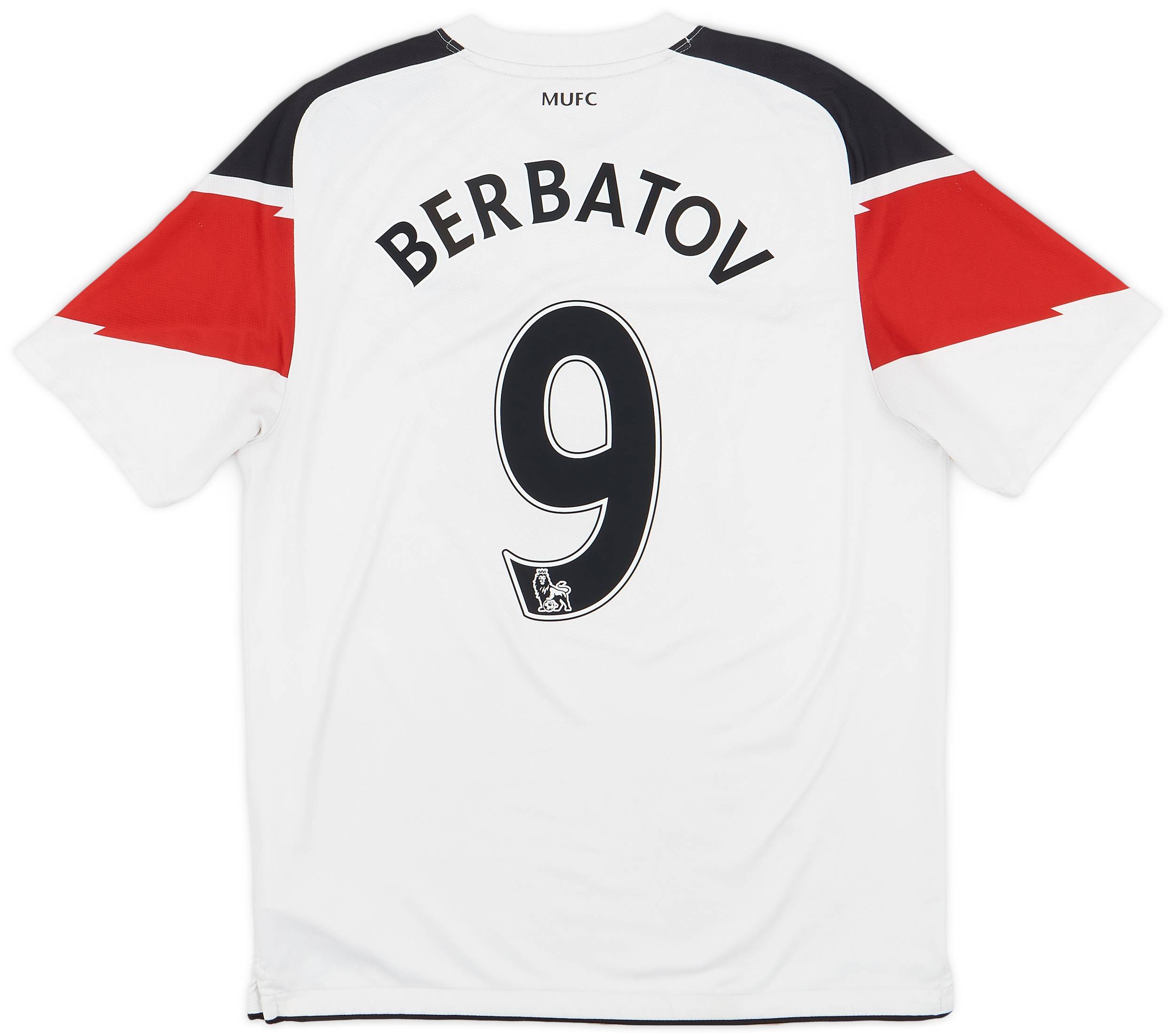 2010-12 Manchester United Away Shirt Berbatov #9 - 7/10 - (M)