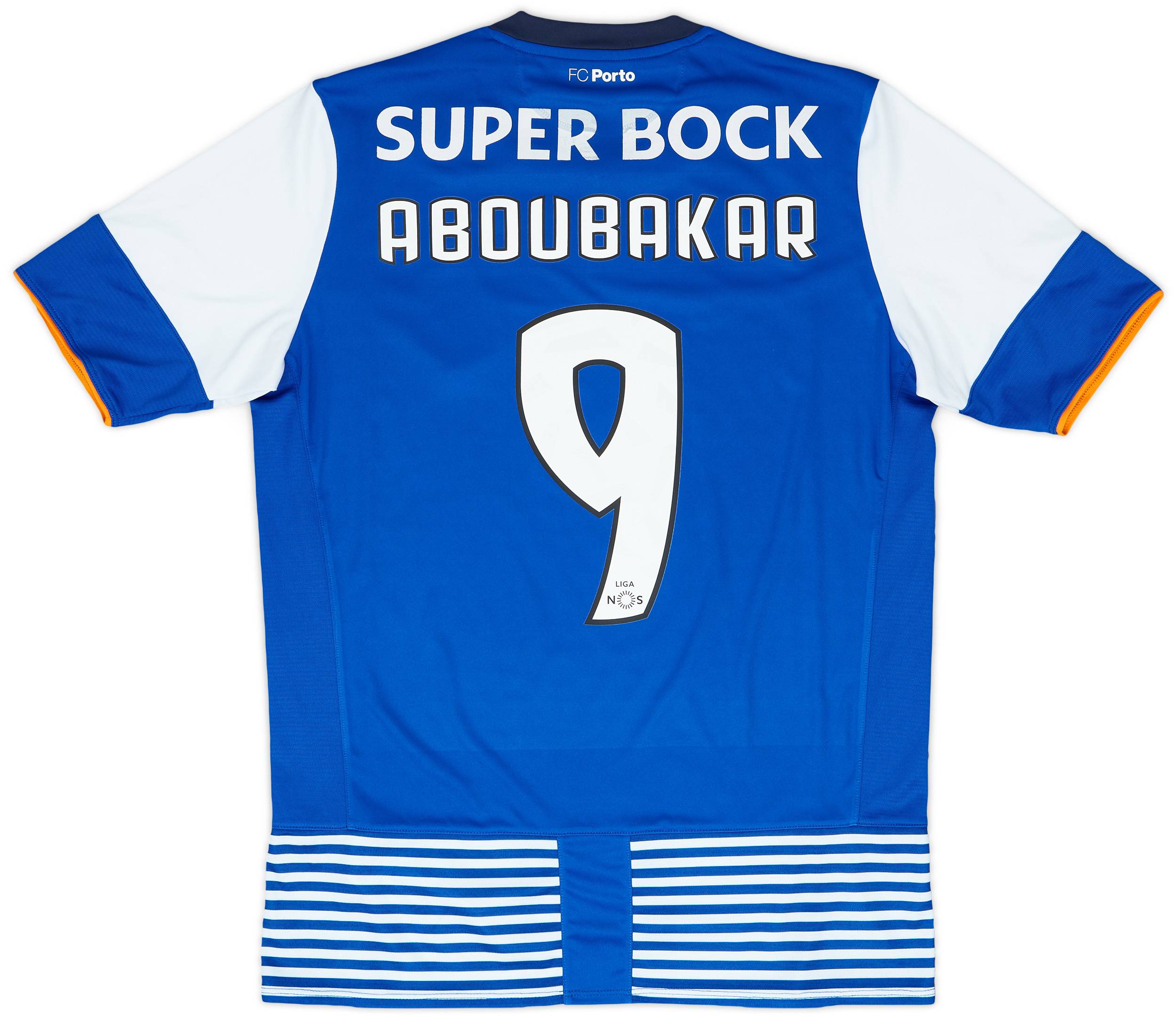 2015-16 Porto Home Shirt Aboubakar #9 - 7/10 - (S)