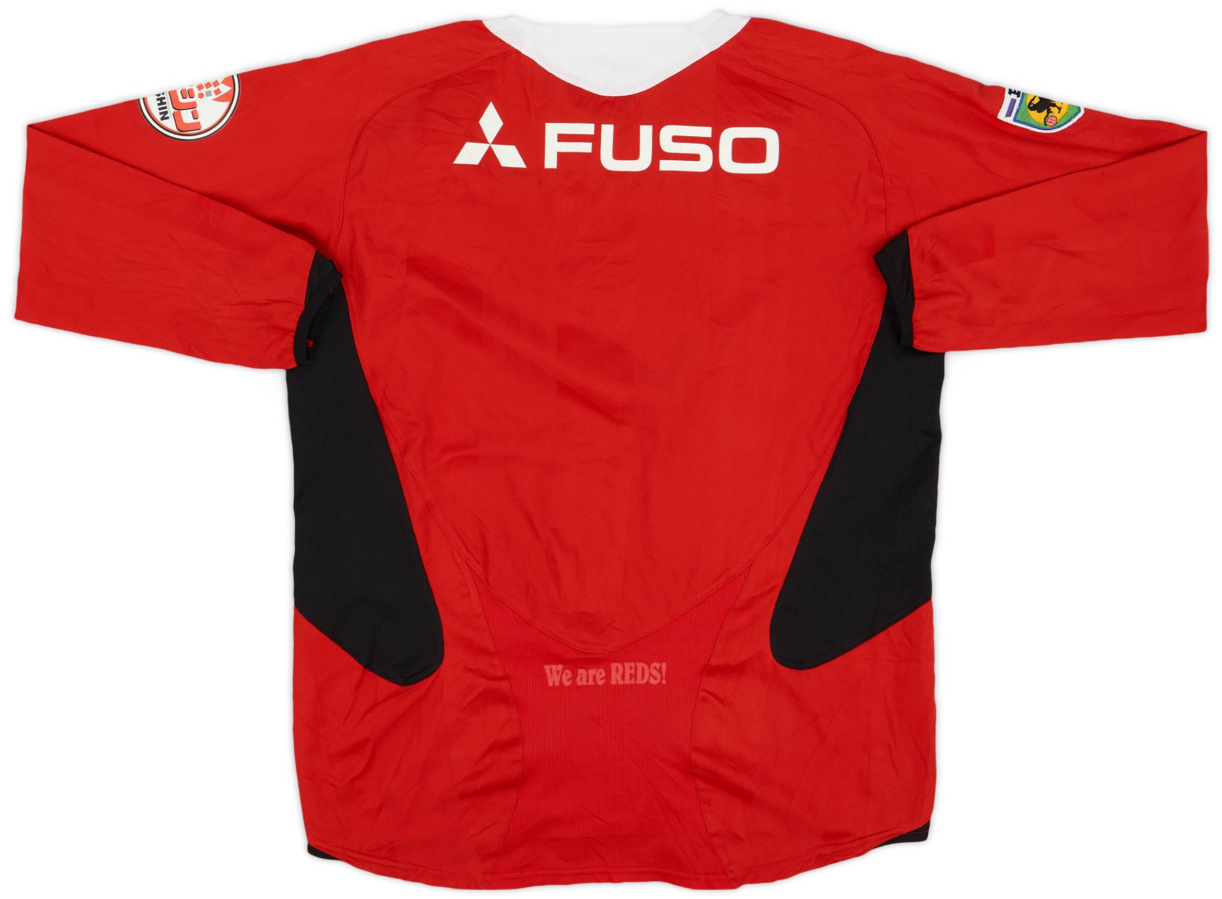 Urawa Red Diamonds Nike DRI-FIT Mシャツ 2006 Urawa Red Diamonds Home L/S Shirt - 3/10 - (S)