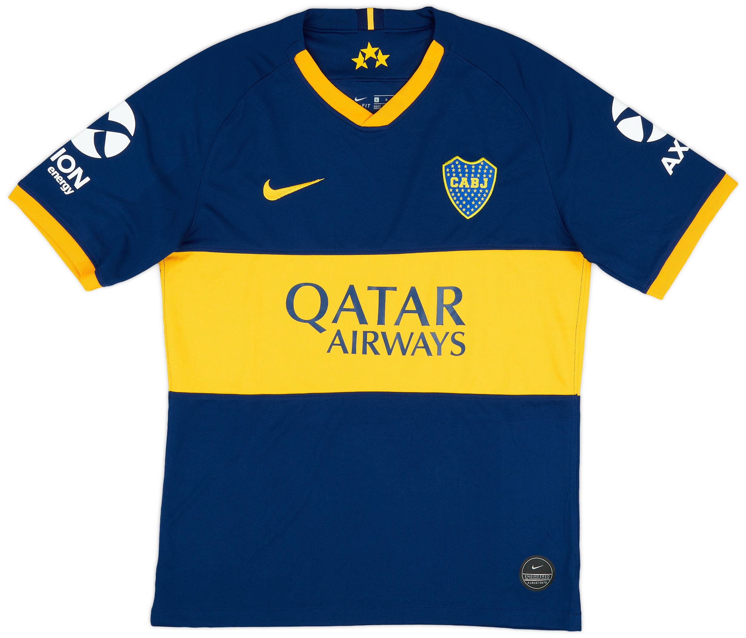 2019 20 Boca Juniors Home Shirt 9 10 L