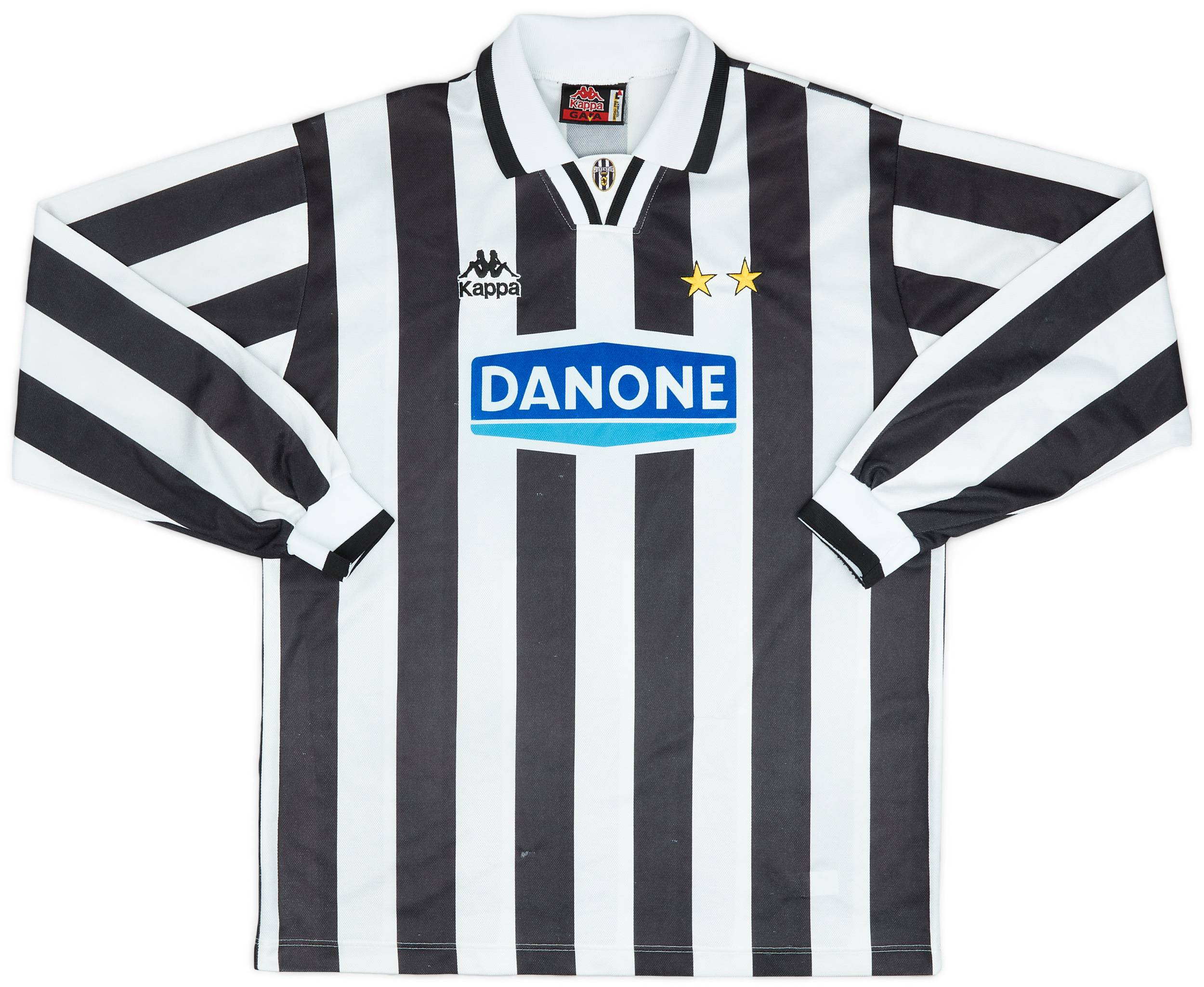 1994-95 Juventus Home L/S Shirt - 9/10 - (L)
