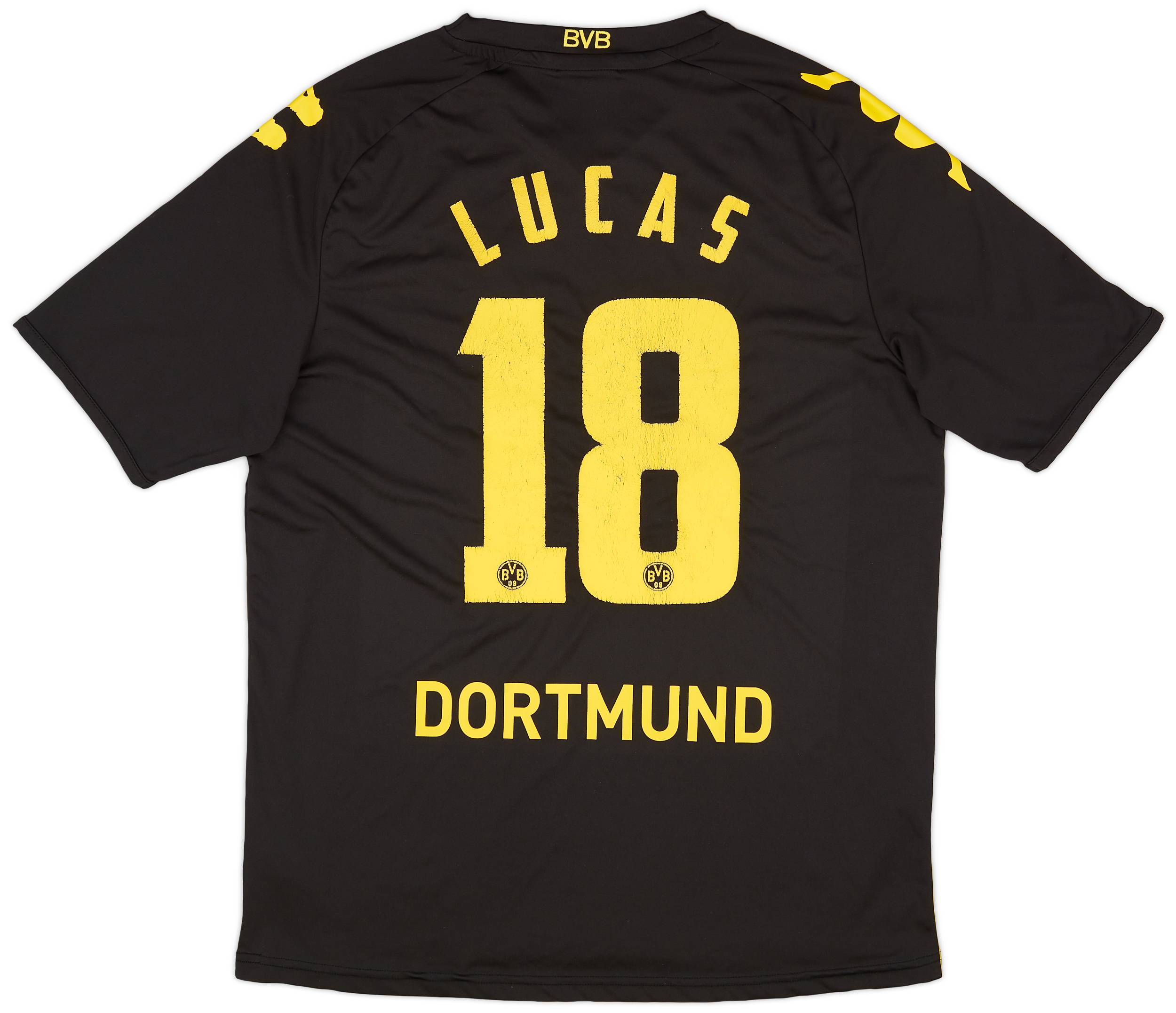 2011-12 Borussia Dortmund Away Shirt Lucas #18 - 6/10 - (L)