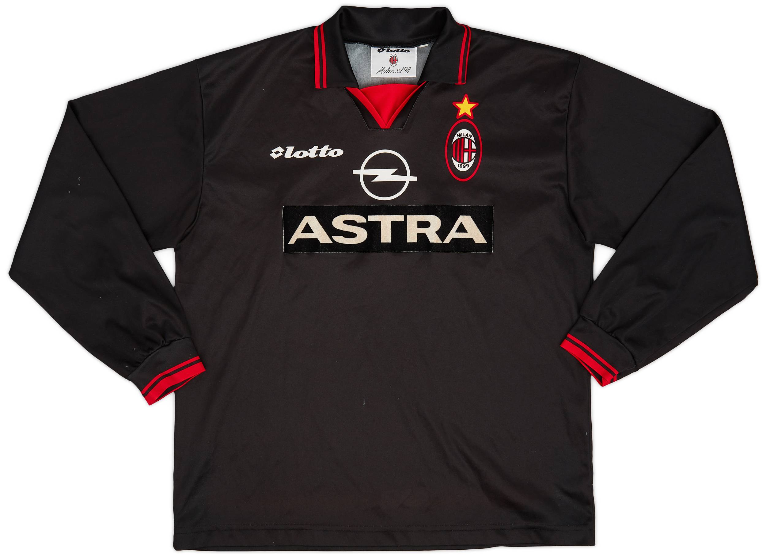 1997-98 AC Milan Third L/S Shirt - 7/10 - (L.Boys)