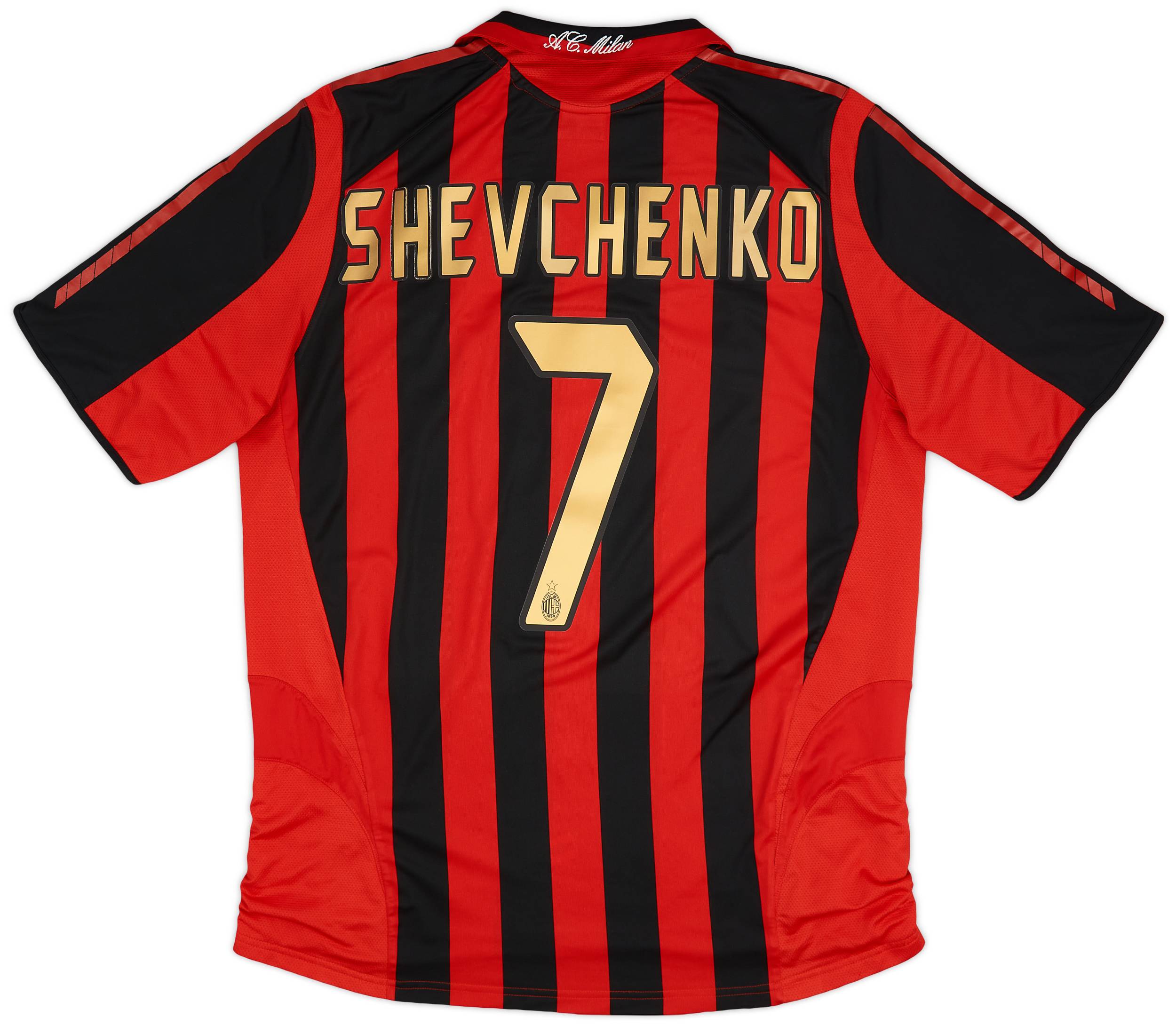 2005-06 AC Milan Home Shirt Shevchenko #7 - 7/10 - (L)