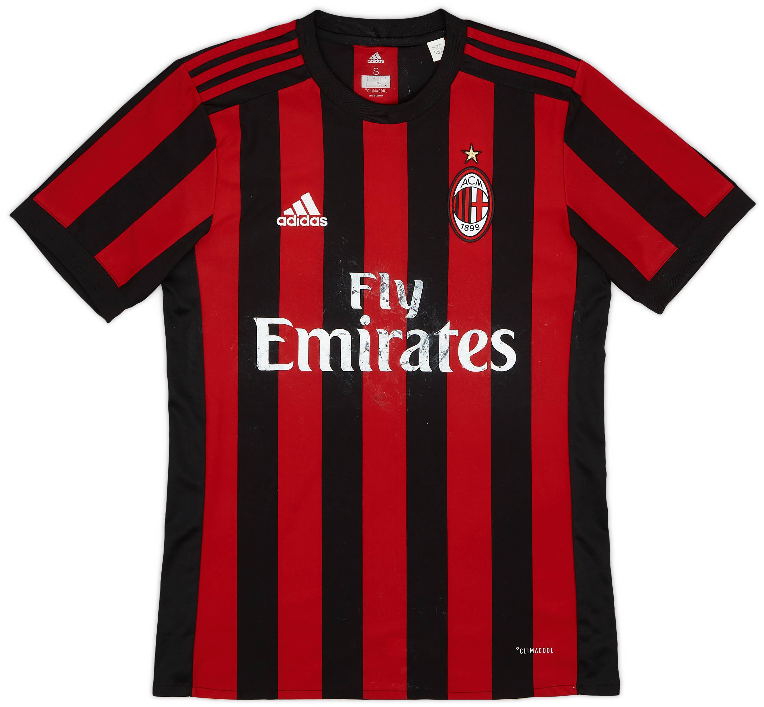 2017-18 AC Milan Home Shirt - 3/10 - (S)