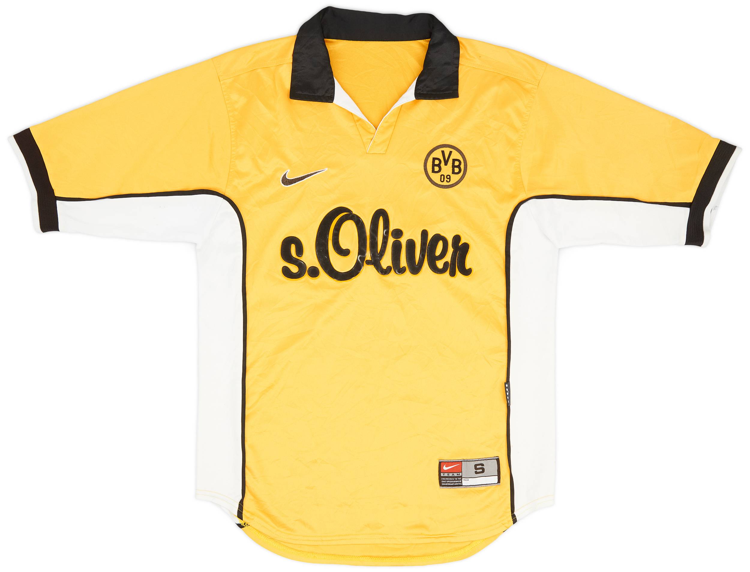 1998-00 Borussia Dortmund Home Shirt - 7/10 - (S)
