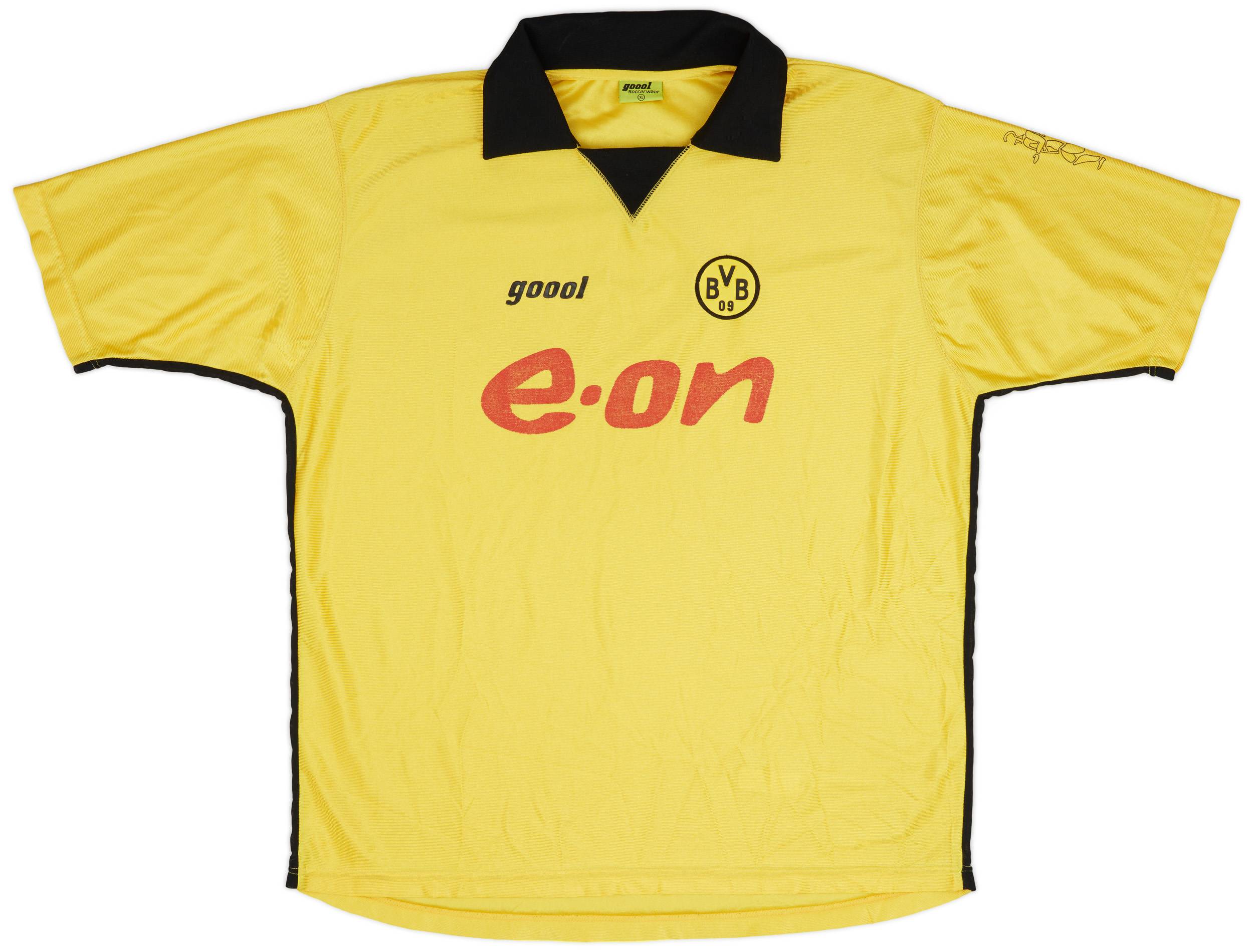 2003-04 Borussia Dortmund Euro Home Shirt - 6/10 - (XL)