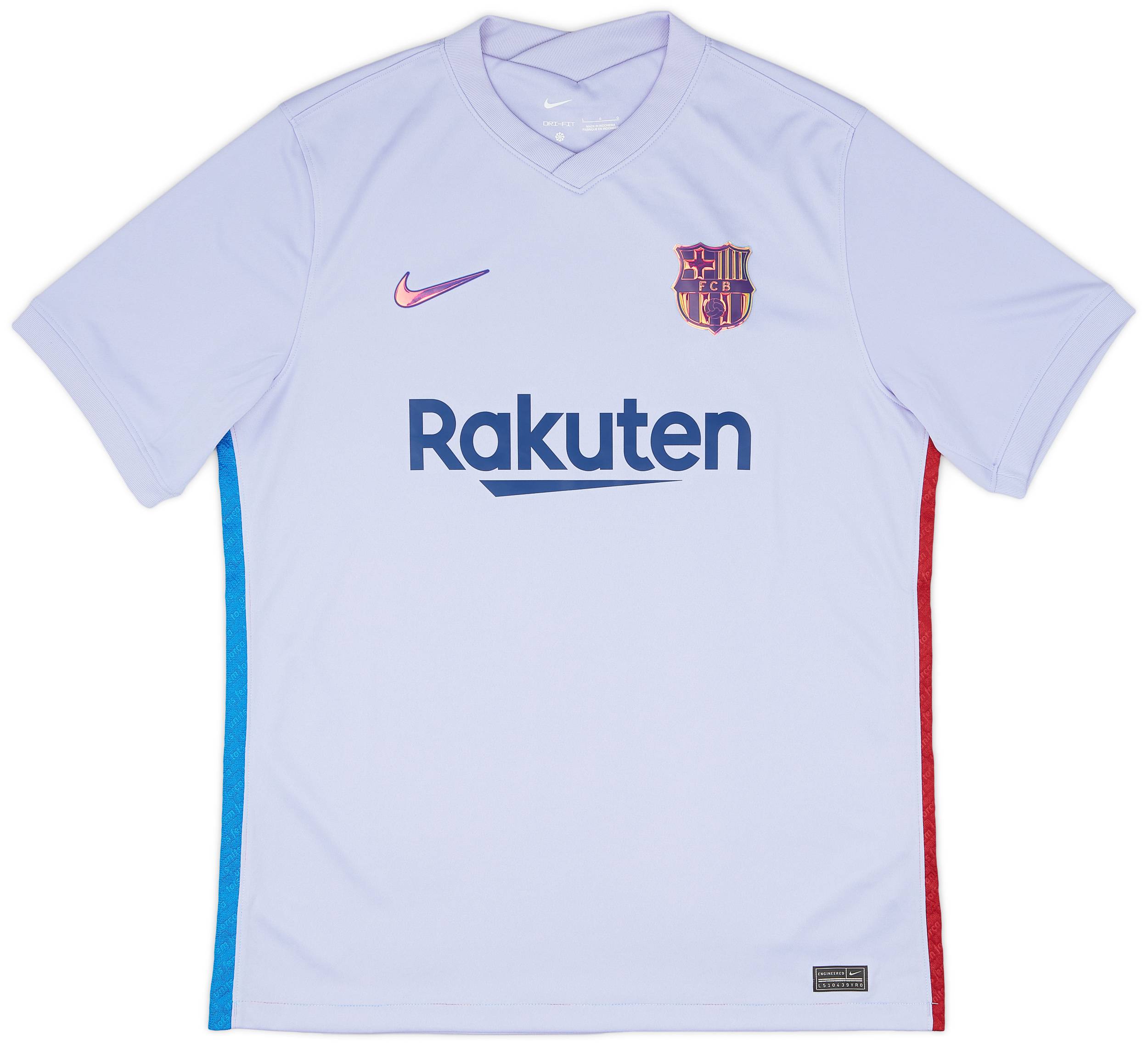 2021-22 Barcelona Away Shirt - 9/10 - (L)