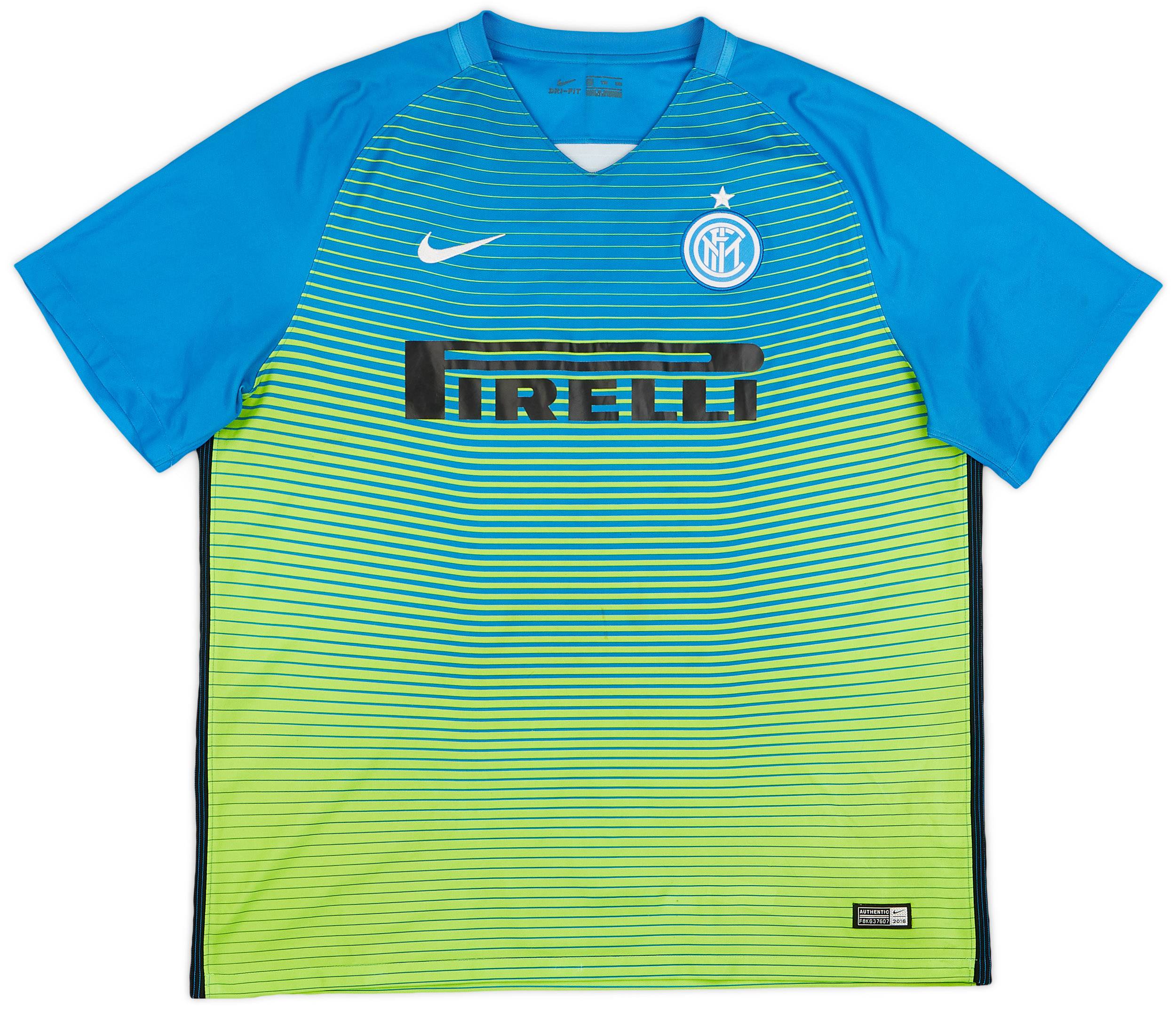 2016-17 Inter Milan Third Shirt - 9/10 - (XXL)