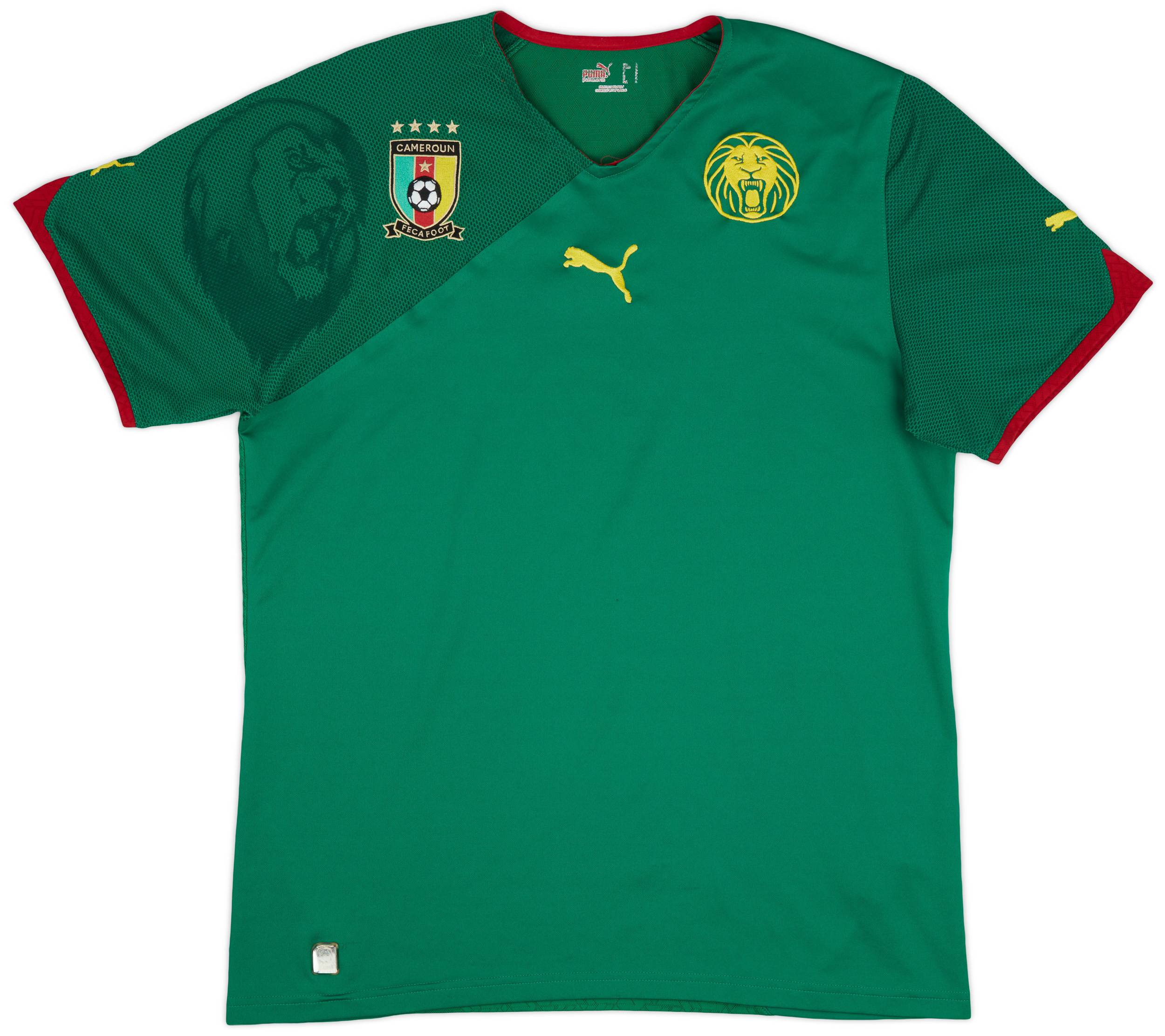 2010-11 Cameroon Home Shirt - 8/10 - (L)