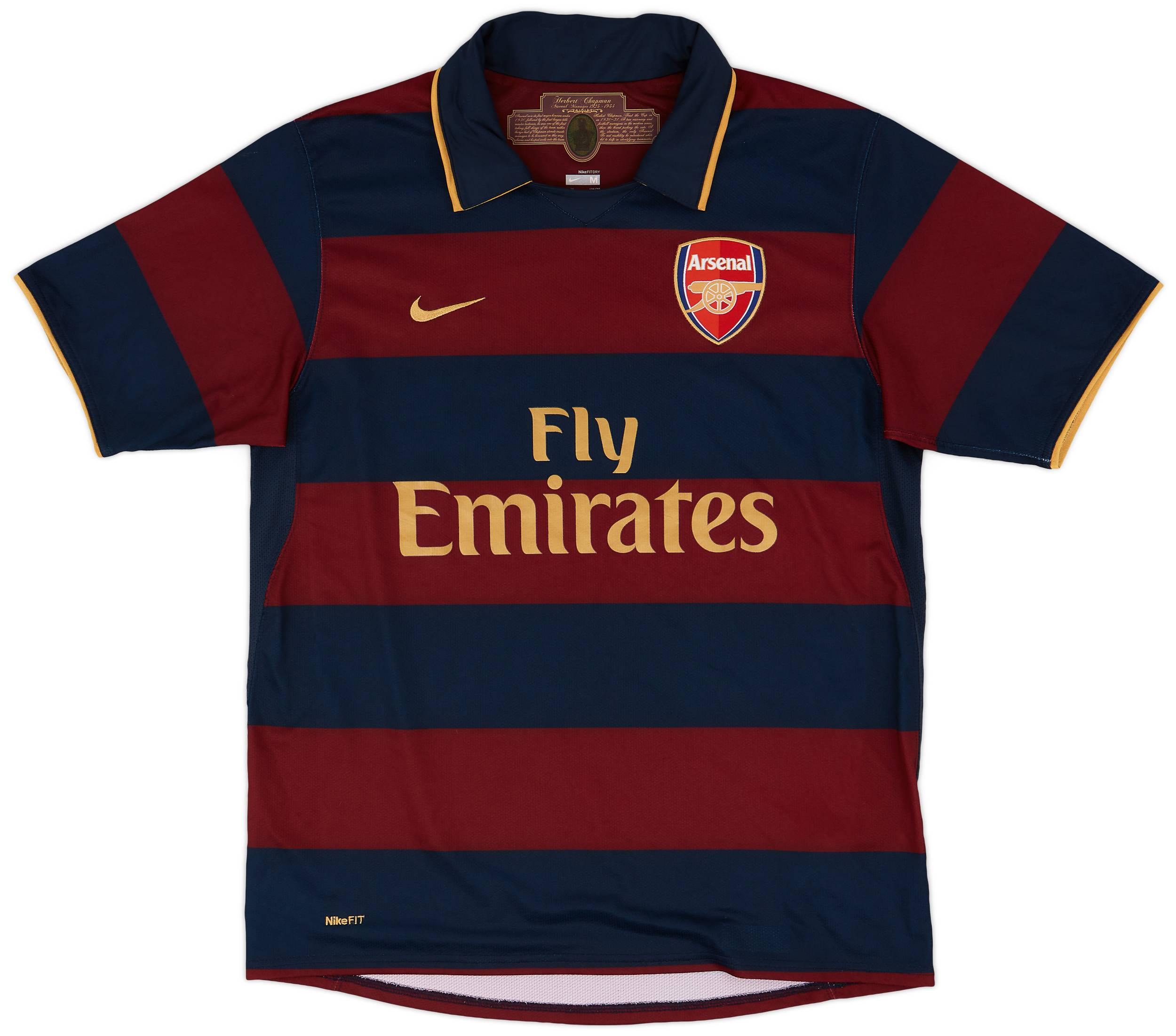 2007-08 Arsenal Third Shirt Gilberto #19 - 9/10 - (M)