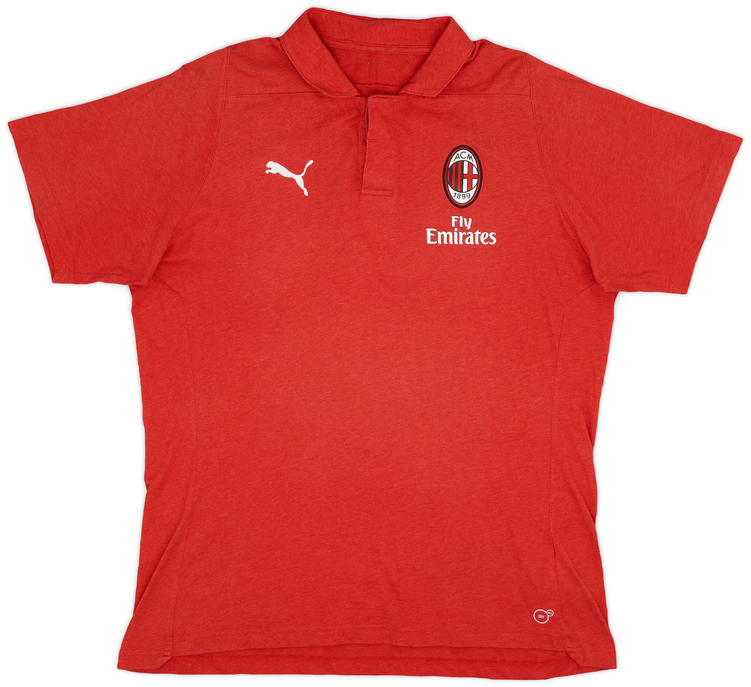 2018 19 AC Milan Puma Training Polo Shirt 8 10 XL