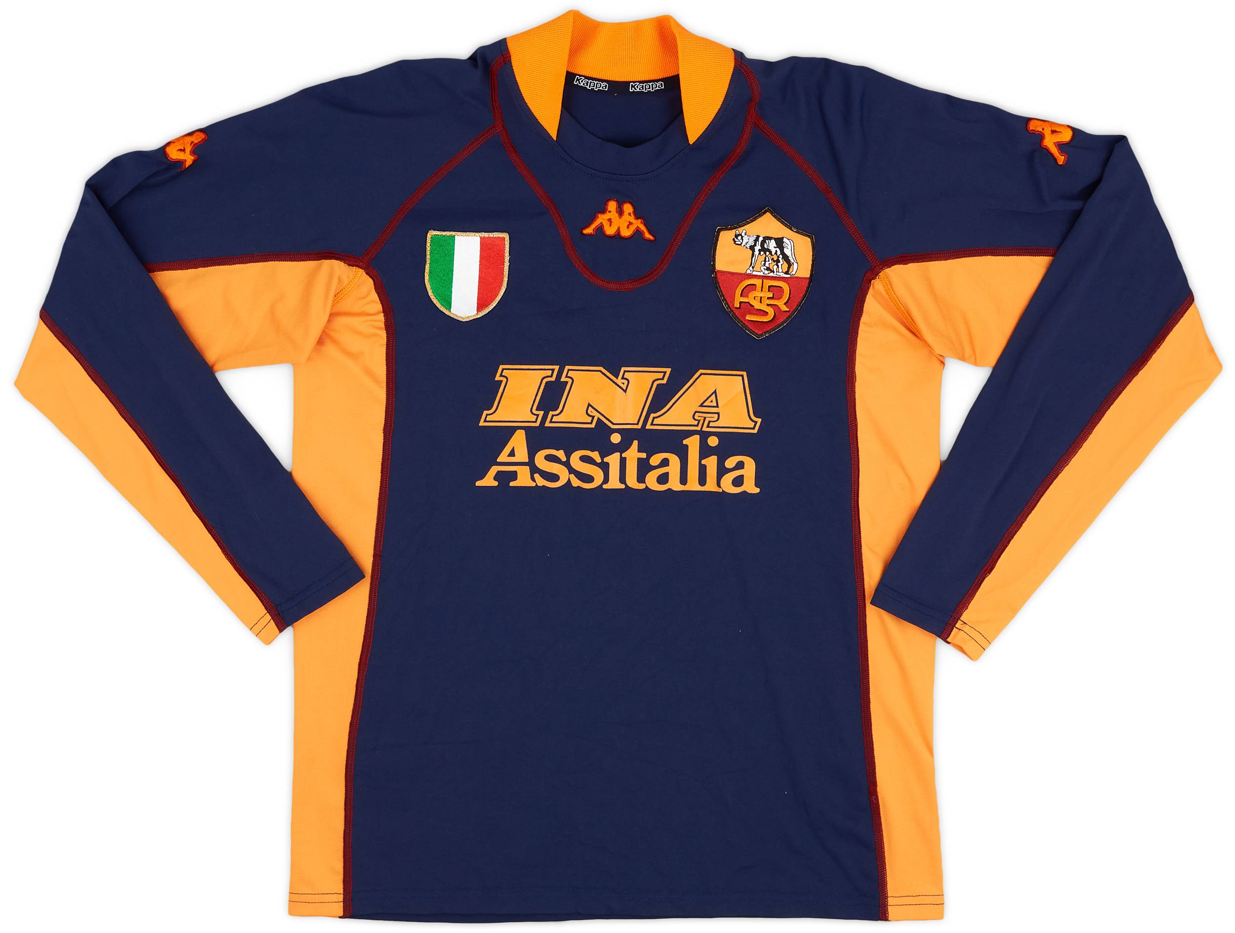 2001-02 Roma Third L/S Shirt - 8/10 - (XL)