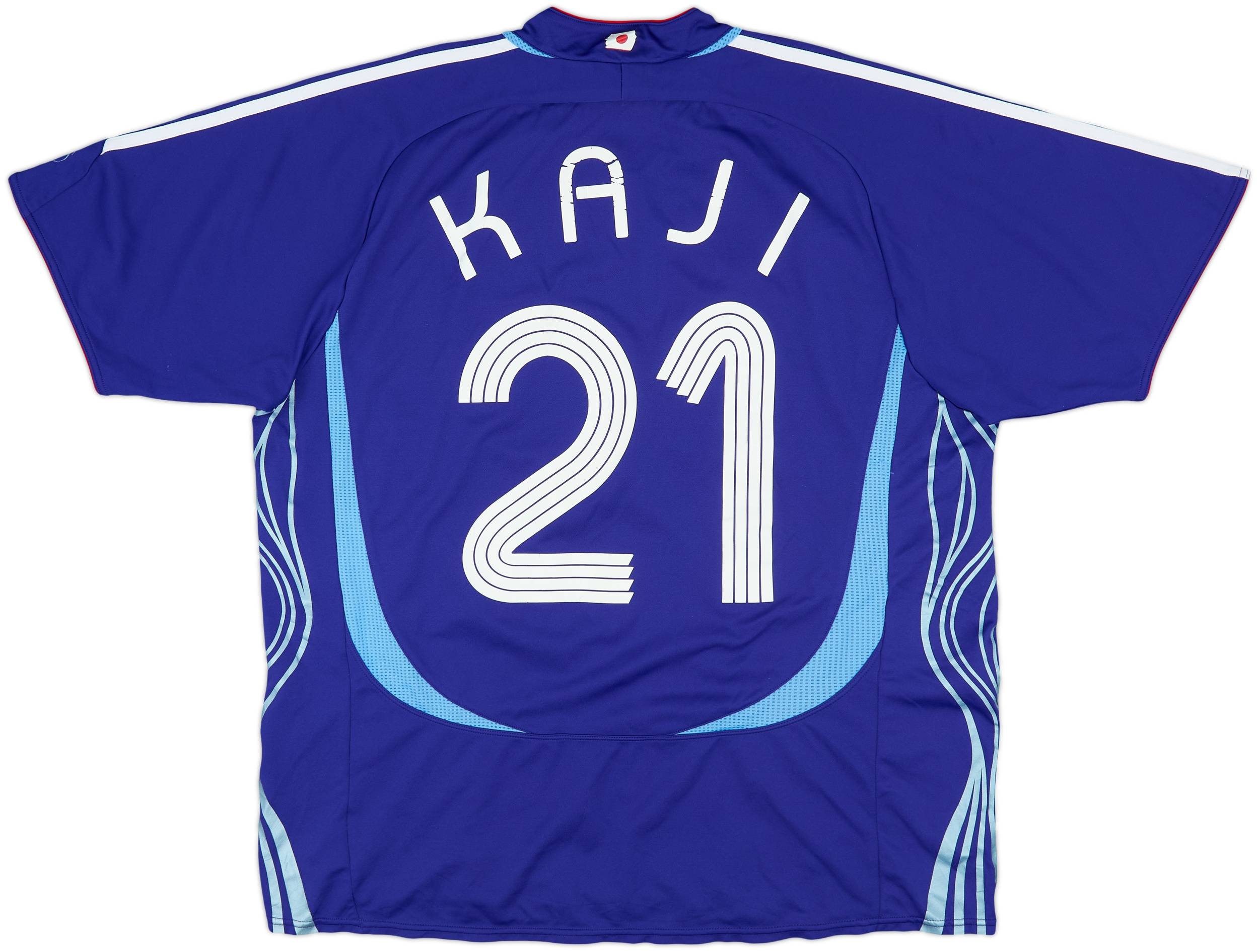 2006-08 Japan Home Shirt Kaji #21 - 7/10 - (L)