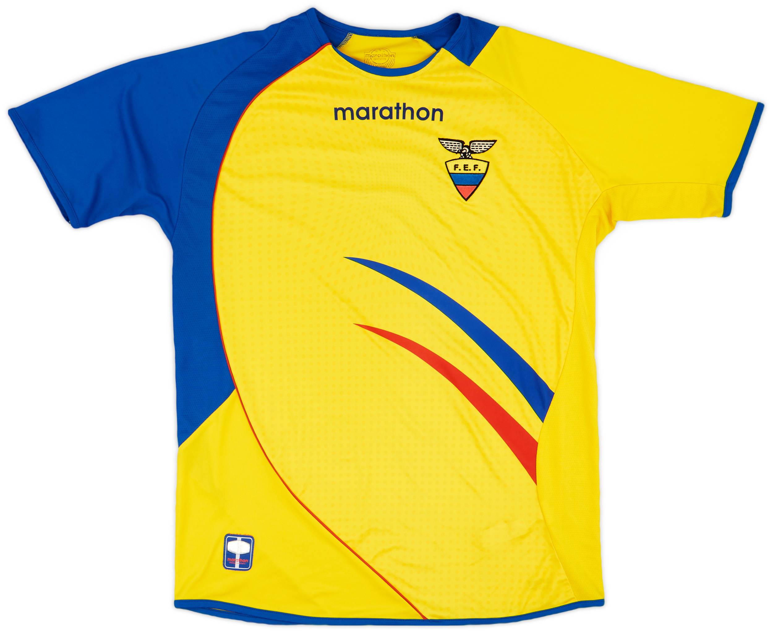 2006-07 Ecuador Home Shirt - 8/10 - (S)
