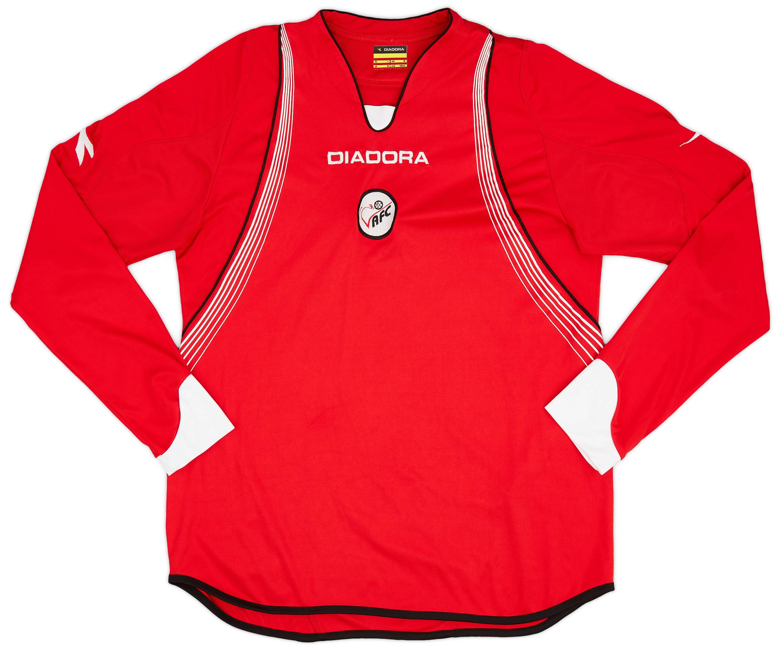 2007-08 Valenciennes Home L/S Shirt - 8/10 - (M)