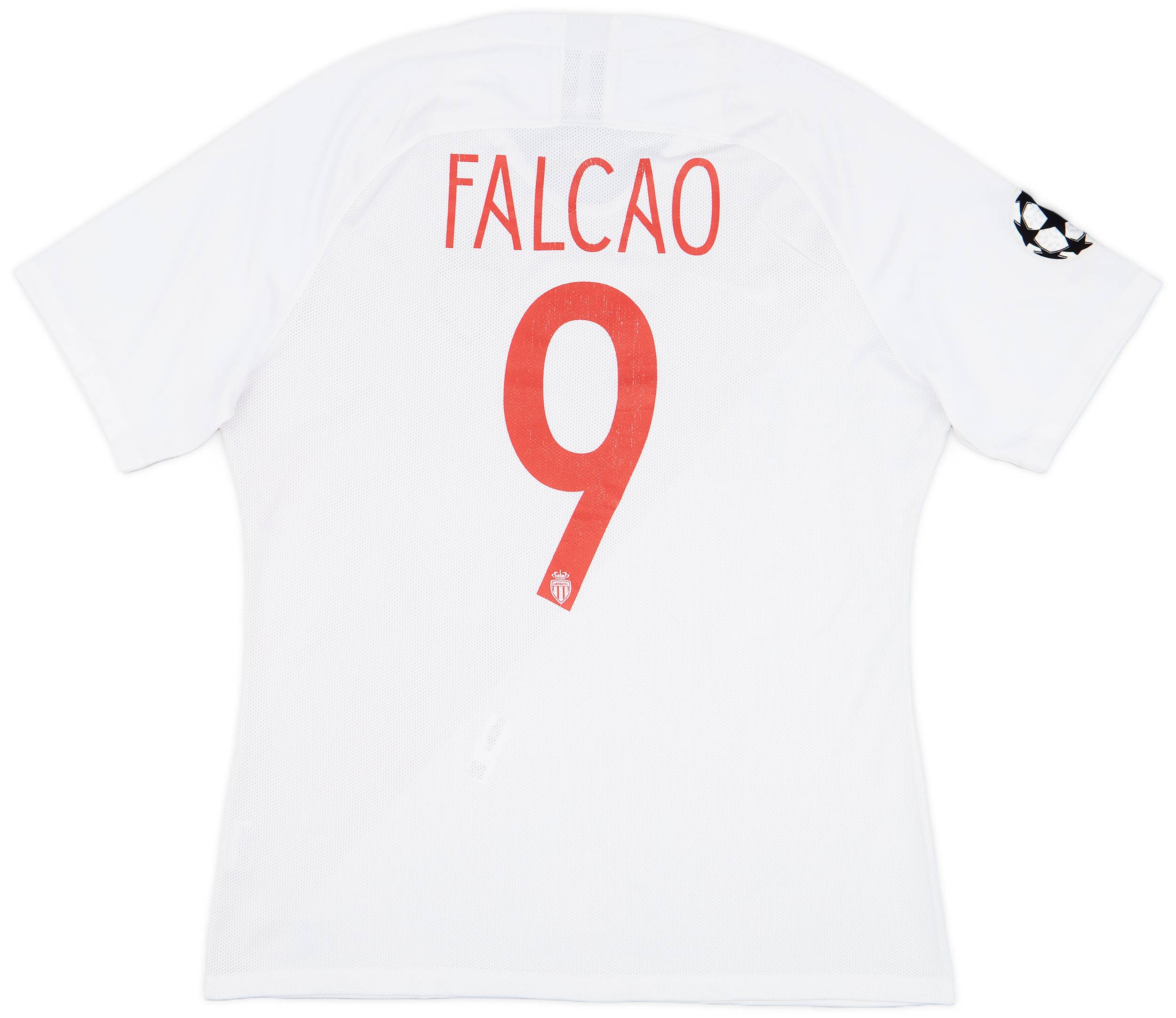 2018-19 Monaco Home Shirt Falcao #9 - 7/10 - (XL)