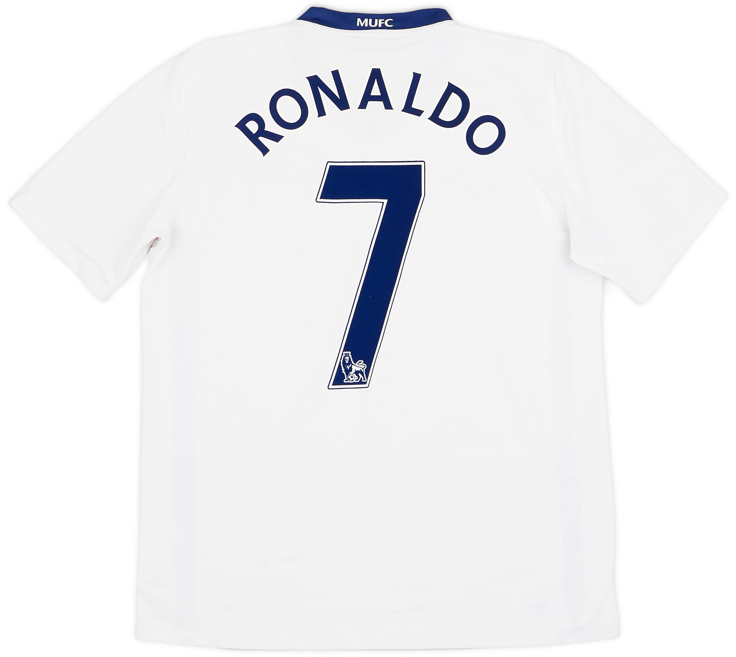 2008-10 Manchester United Away Shirt Ronaldo #7 - 8/10 - (M)