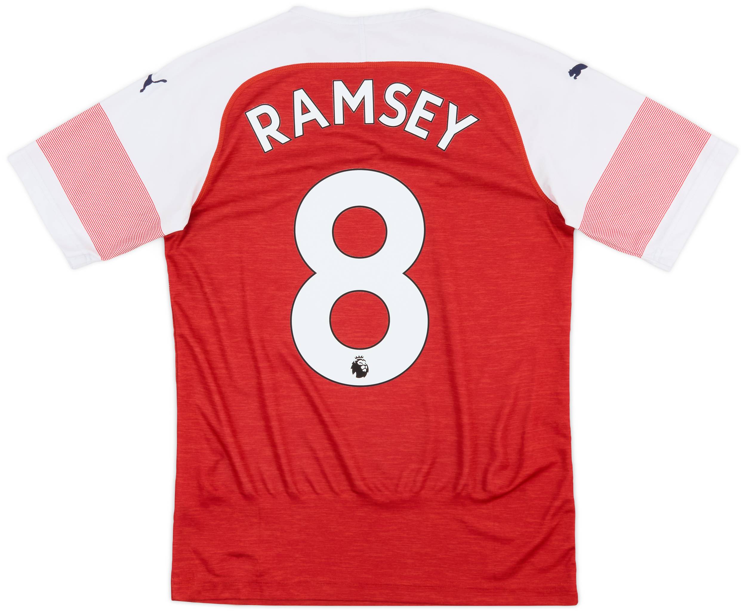 2018-19 Arsenal Home Shirt Ramsey #8 - 9/10 - (XS)