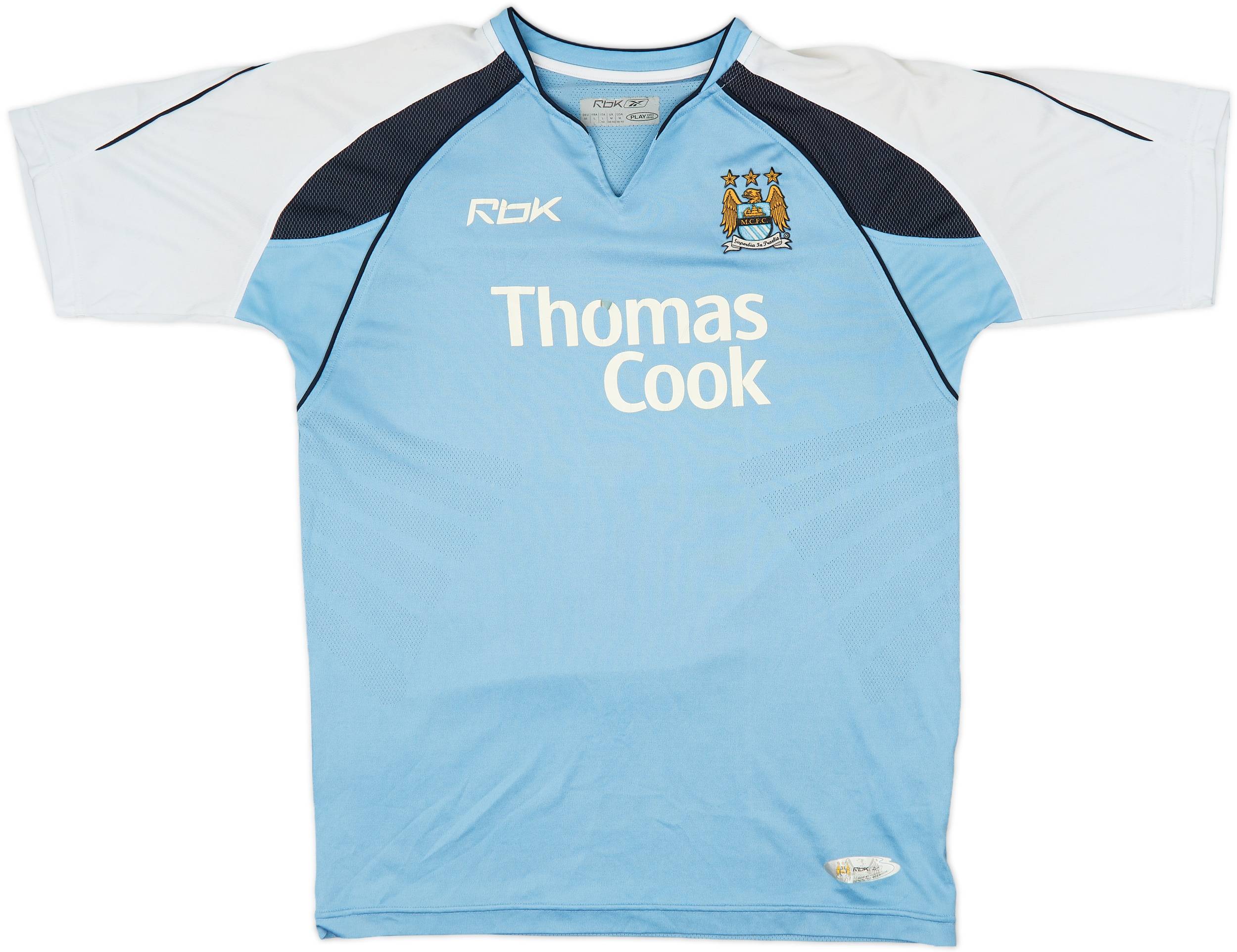 【人気急上昇】 2006-07 Manchester City Home Shirt - 5/10 - (M) ウェア