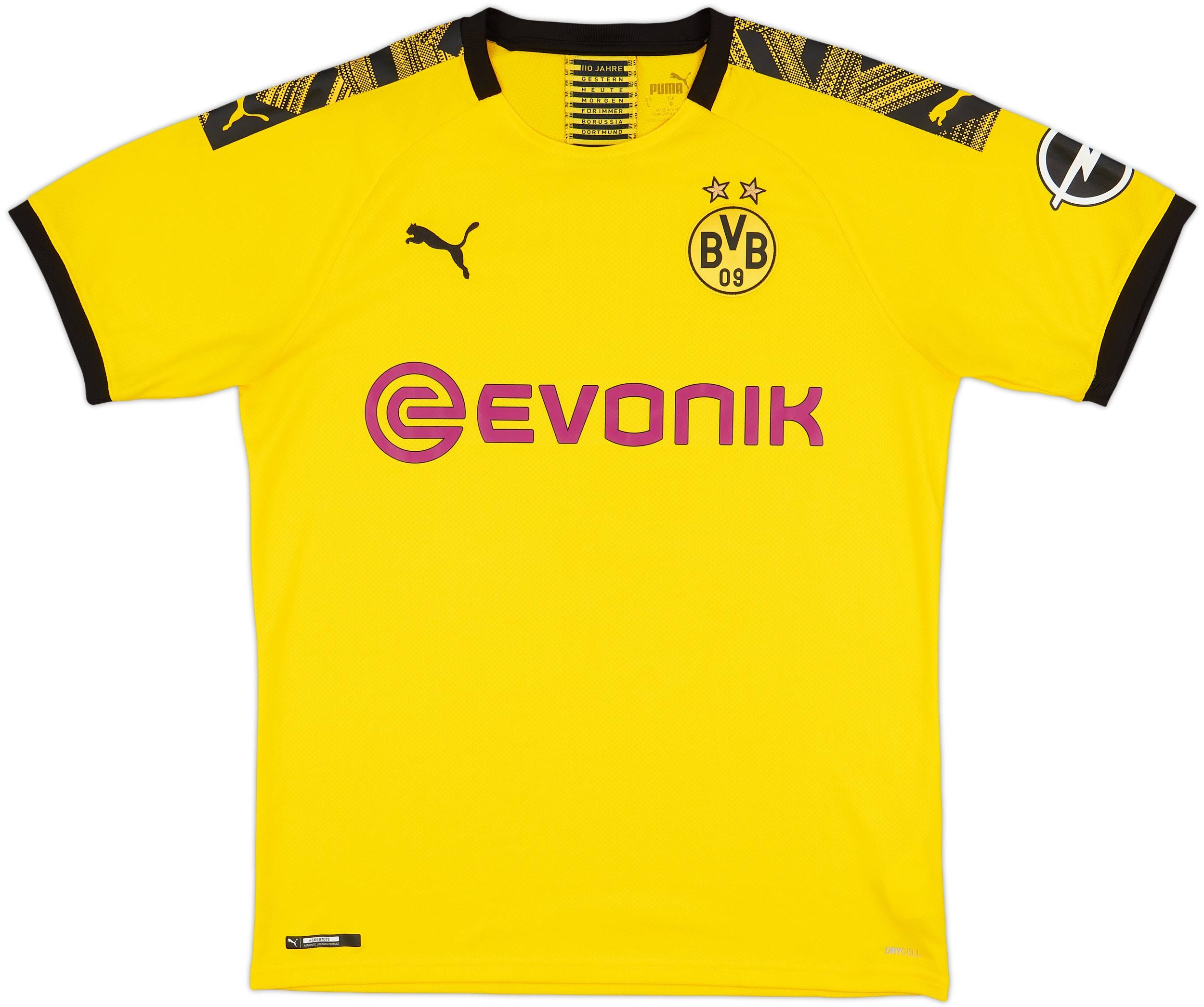 2019-20 Borussia Dortmund Home Shirt - 10/10 - (L)