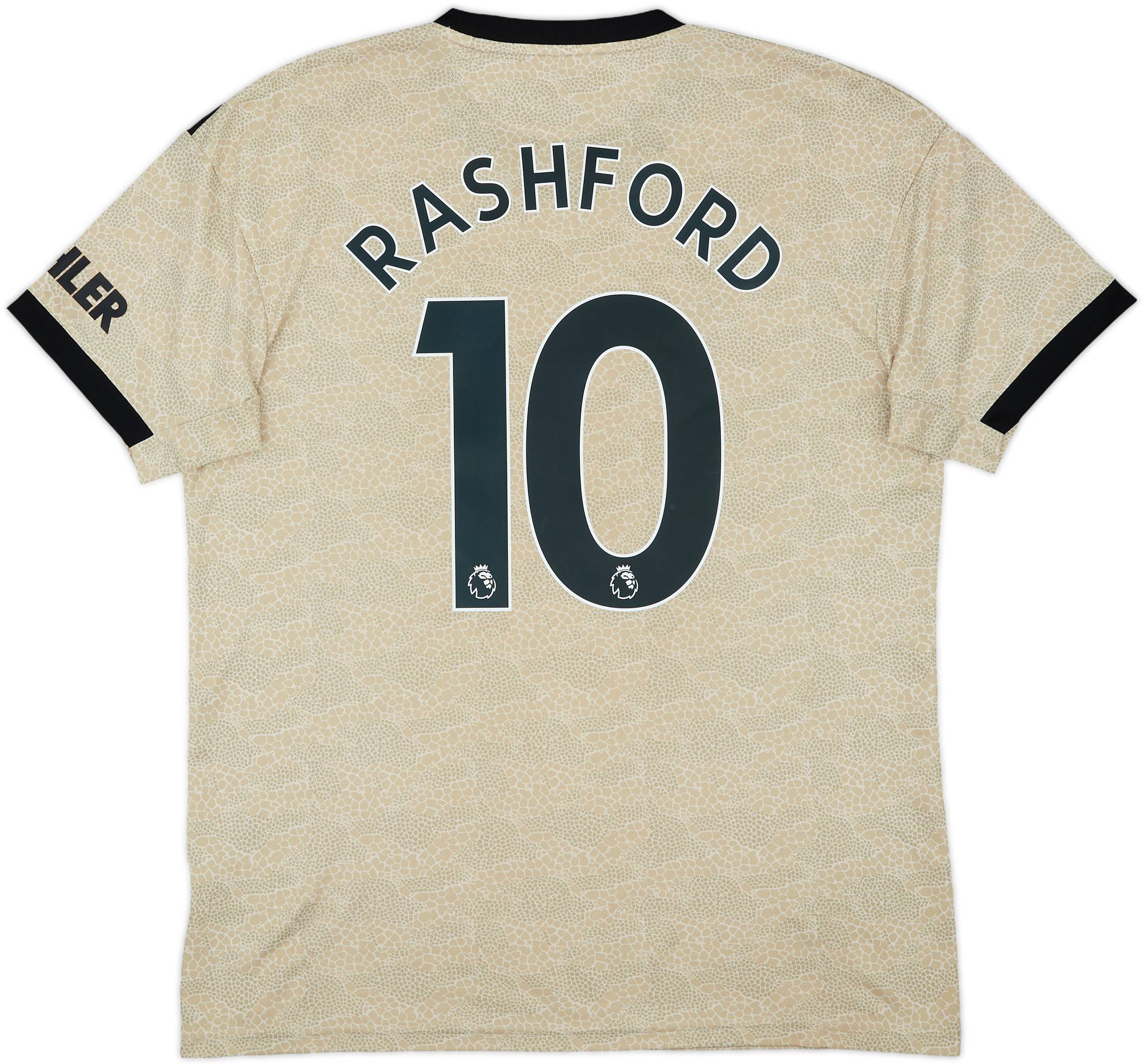 2019-20 Manchester United Away Shirt Rashford #10 - 9/10 - (L)