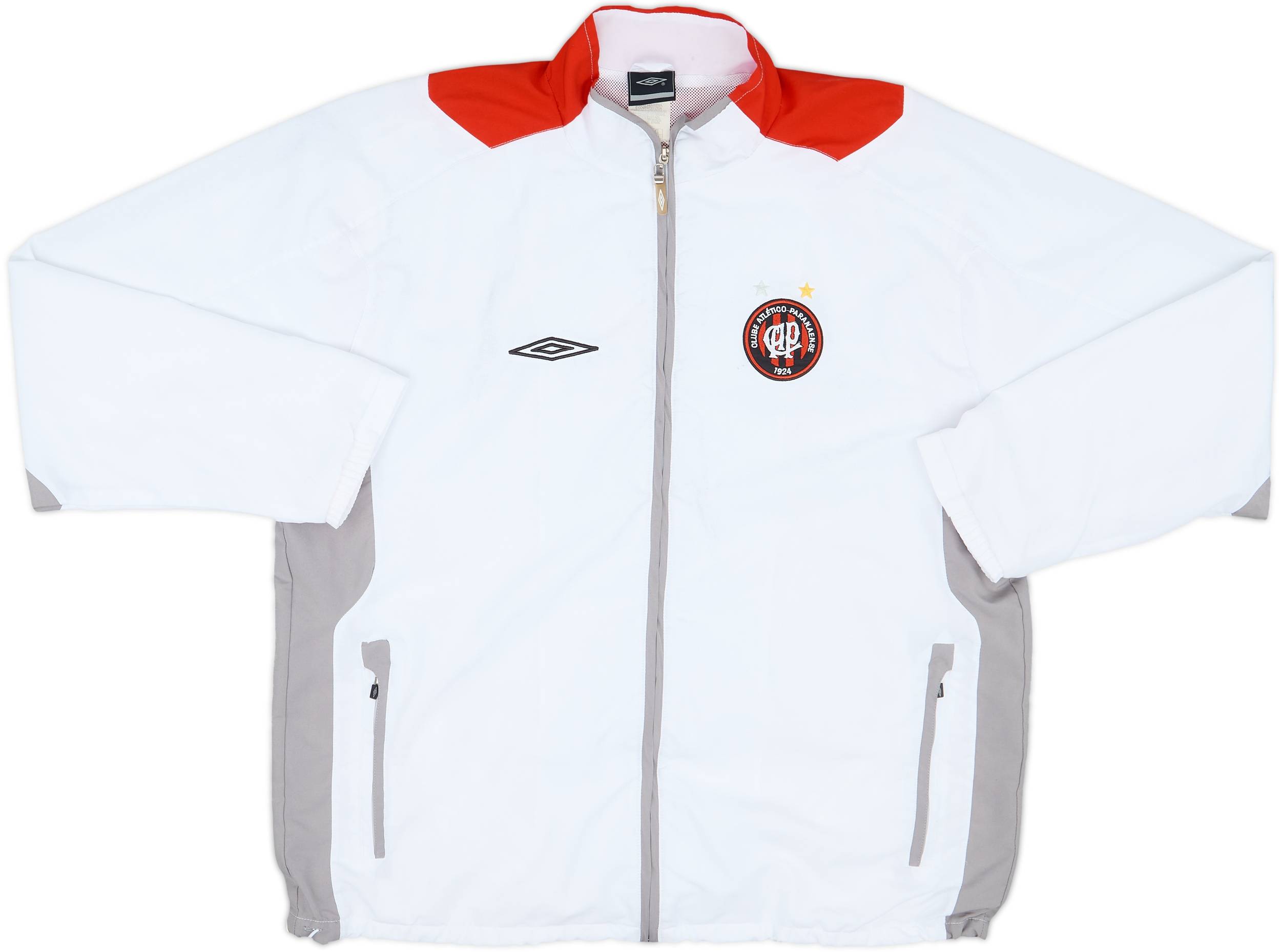 2007-09 Athletico Paranaense Umbro Track Jacket - 7/10 - (L)