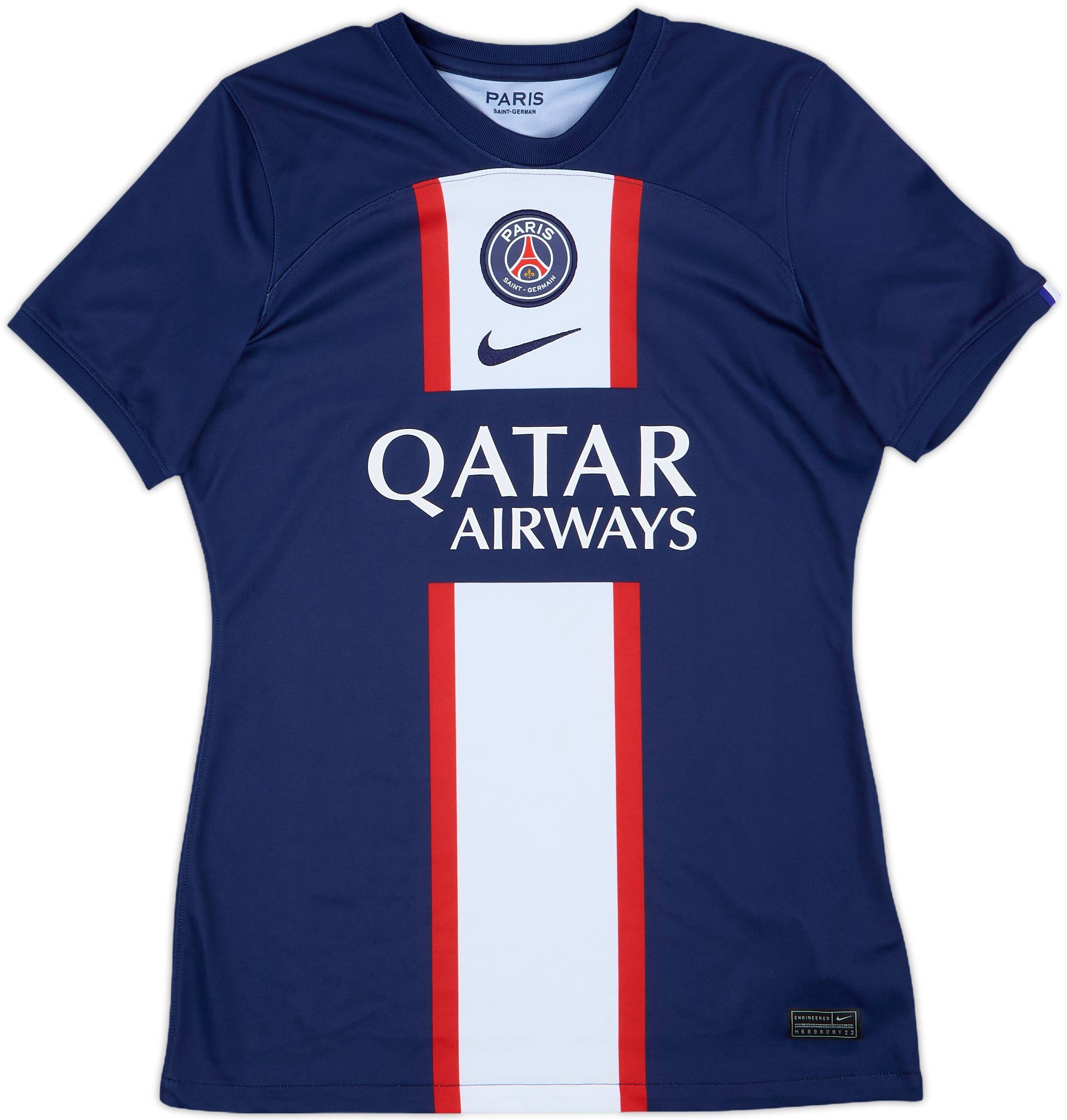 2022-23 Paris Saint-Germain Home Shirt - 7/10 - (Women's S)