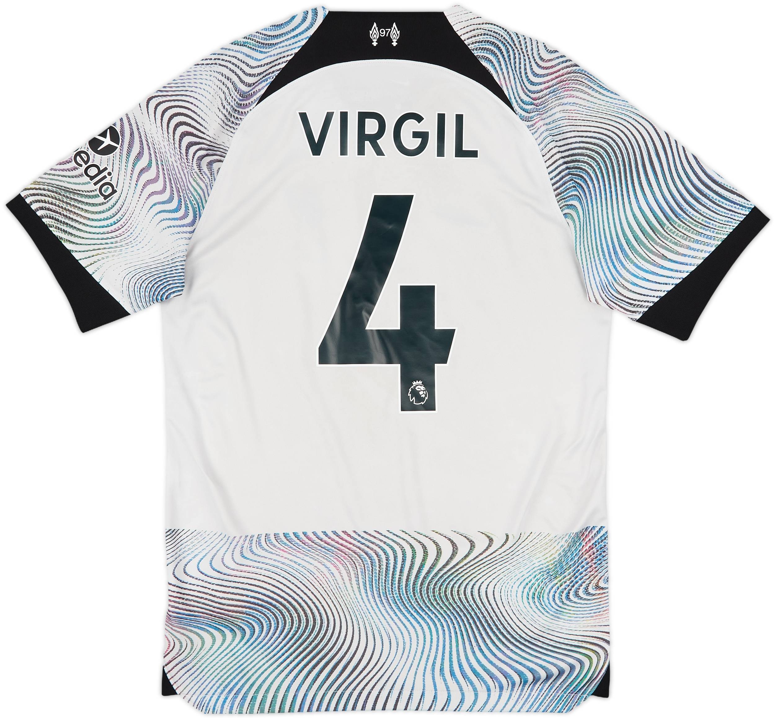 2022-23 Liverpool Away Shirt Virgil #4 - 6/10 - (S)