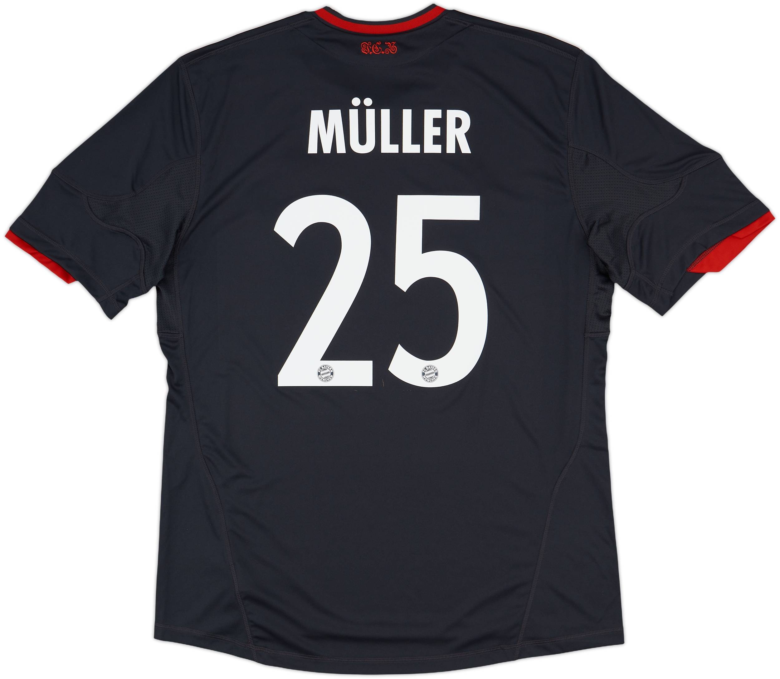 2010-11 Bayern Munich Third Shirt Muller #25 - 9/10 - (L)