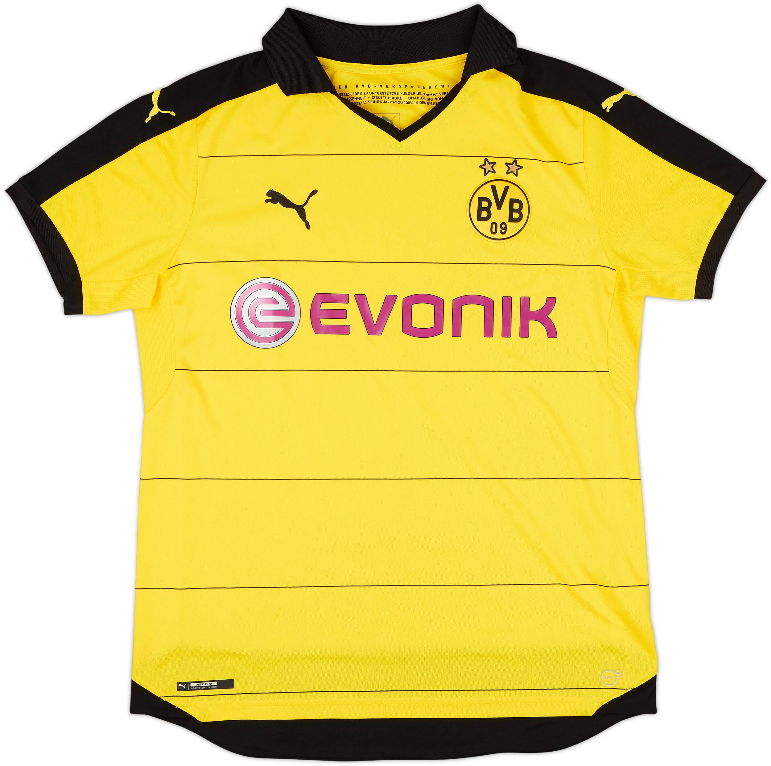 2015-16 Borussia Dortmund Home Shirt - 9/10 - (L)