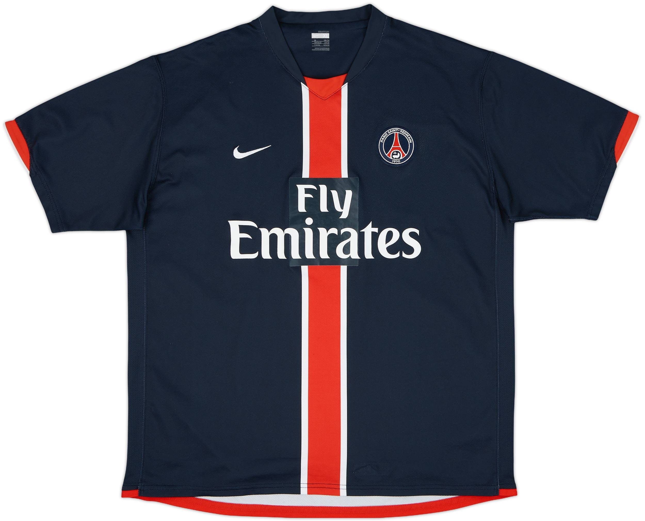 2006-07 Paris Saint-Germain Home Shirt - 7/10 - (XL)