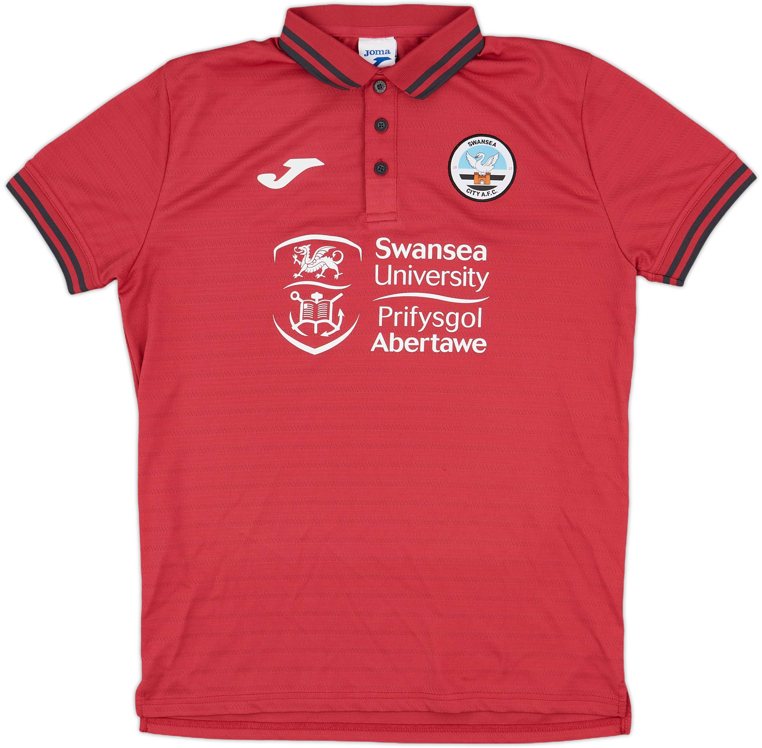 2021-22 Swansea Joma Polo Shirt - 8/10 - (S)
