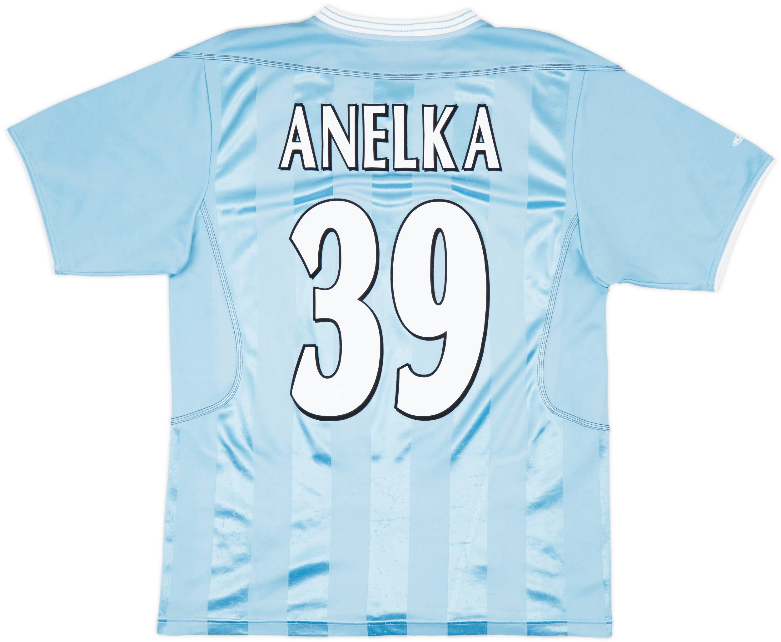 2003-04 Manchester City Home Shirt Anelka #39 - 6/10 - (M)