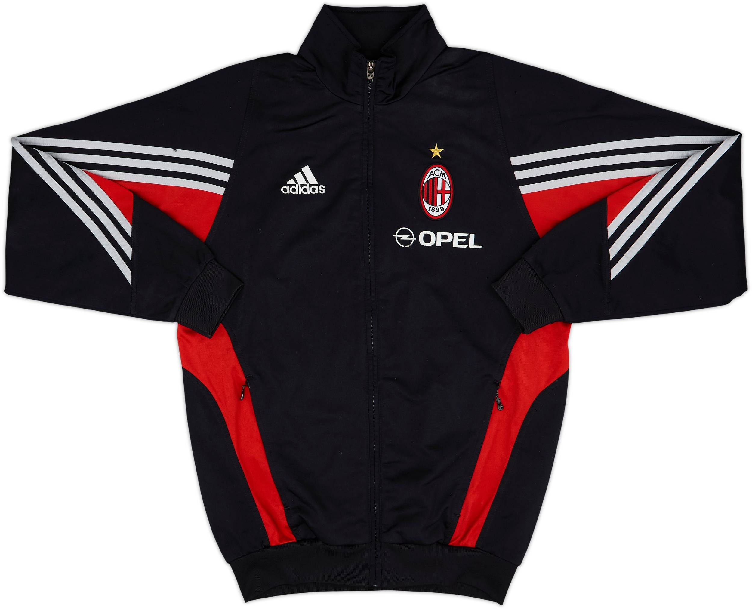 2003-04 AC Milan adidas Track Jacket - 5/10 - (S)
