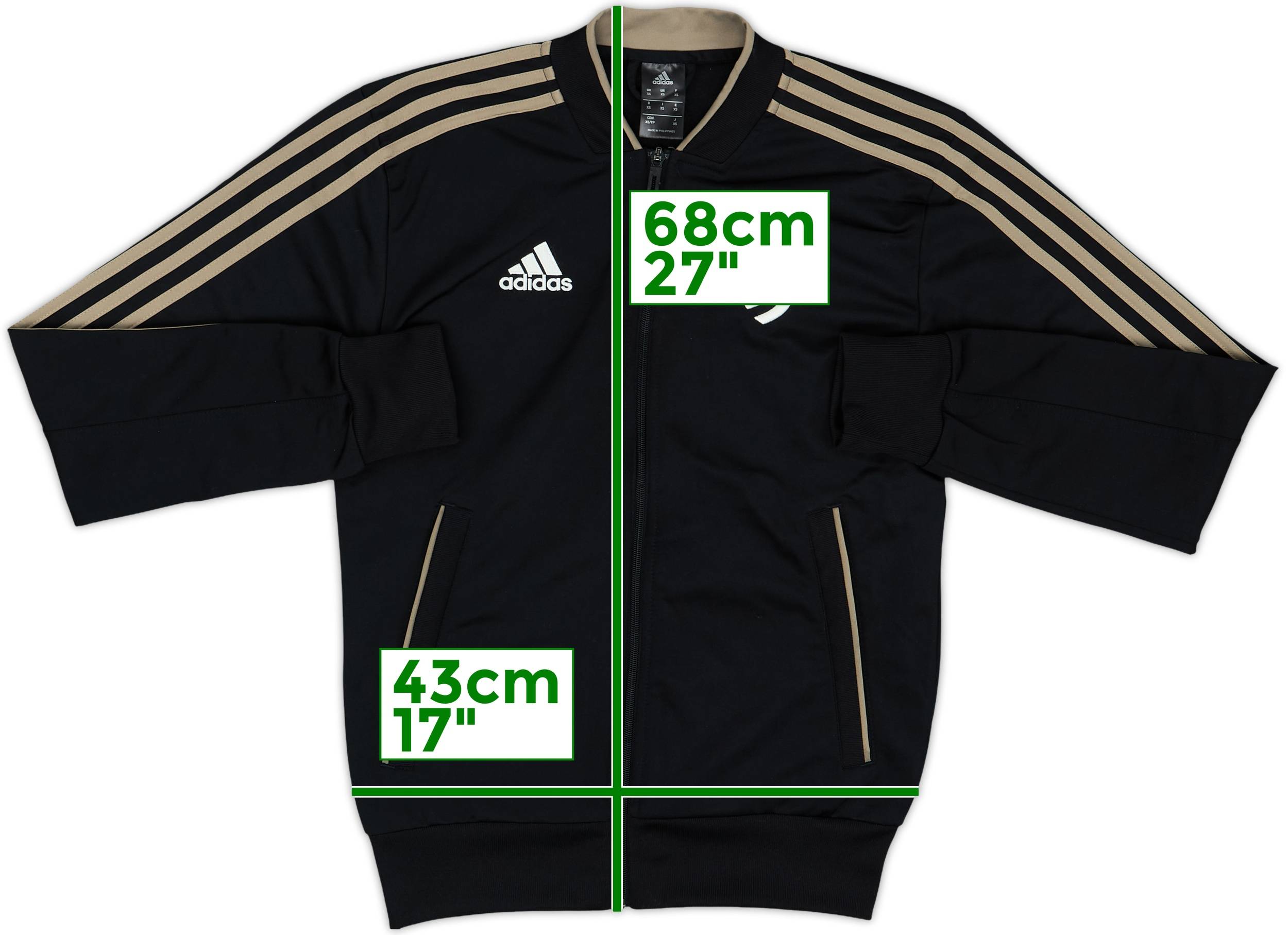 2018-19 Juventus adidas Track Jacket - 5/10 - (XS)