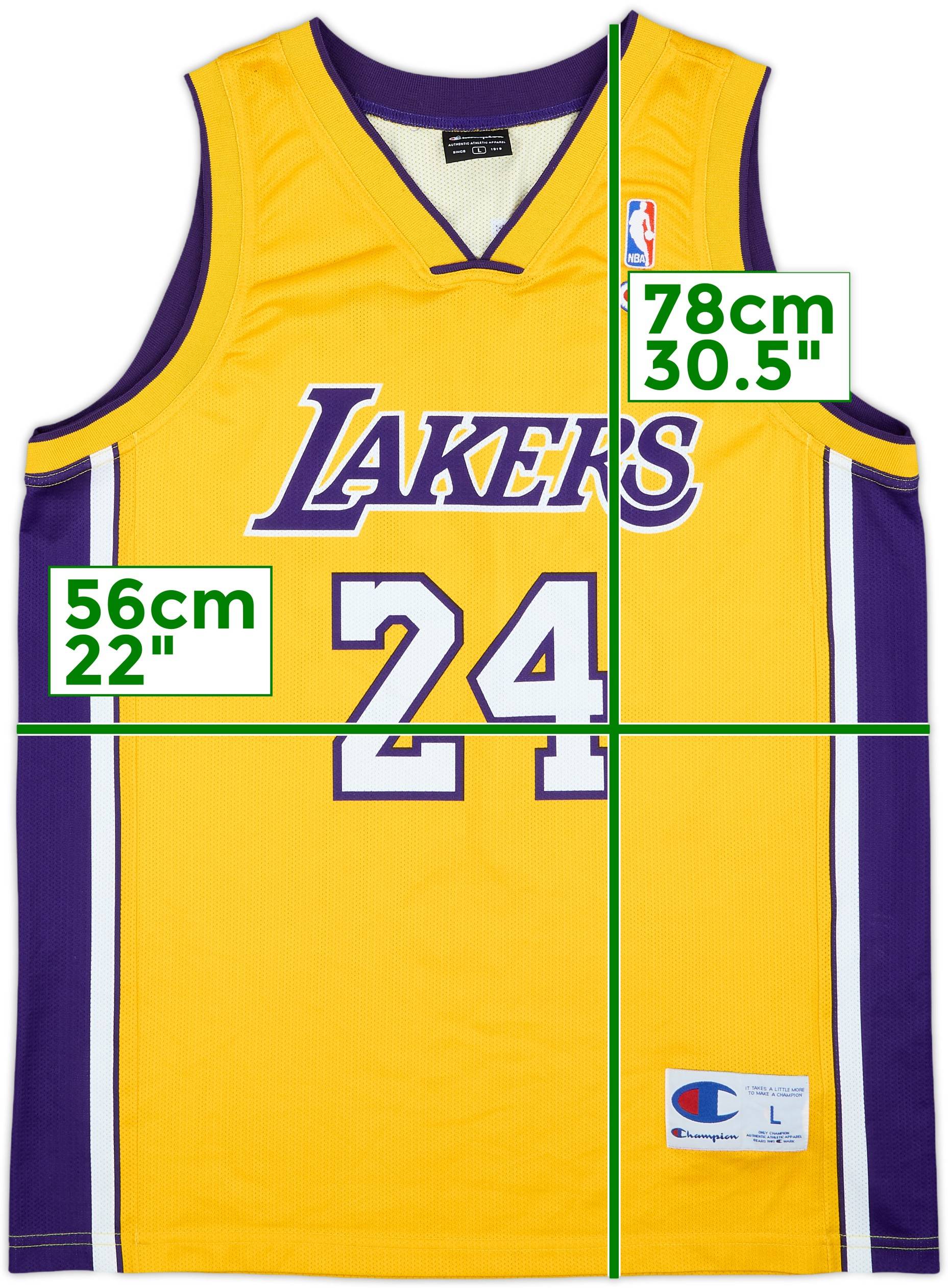 Lakers ユニフォーム 24番 ホーム＆アウェー LAKERS NBA AUTHENTIC 2001 KOBE 8 JERSEY – Lakers Store