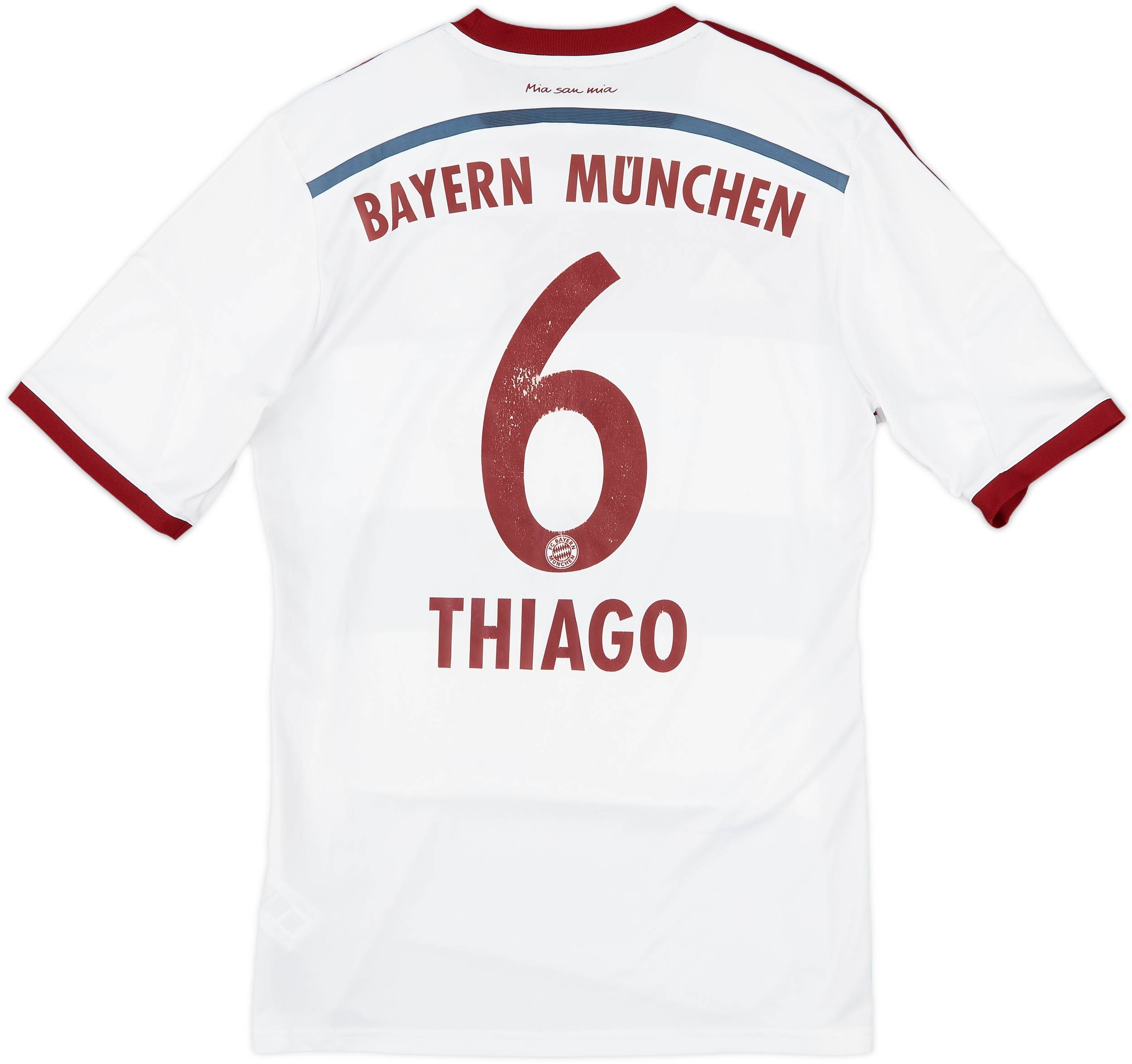 Thiago #6 Jersey FC Bayern Munchen Shirt Adidas Home Kit M