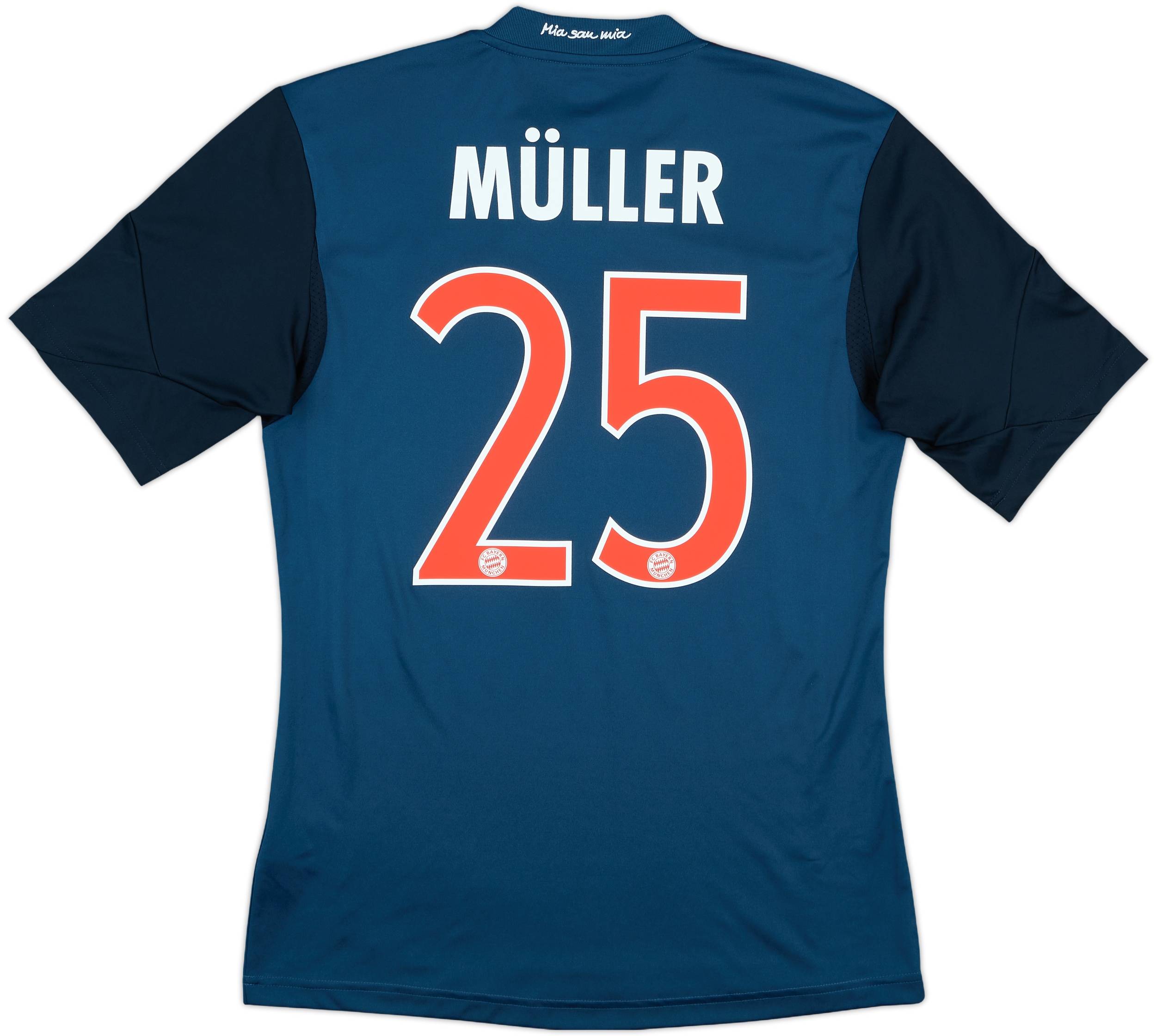 2013-14 Bayern Munich Third Shirt Muller #25 - 8/10 - (S)