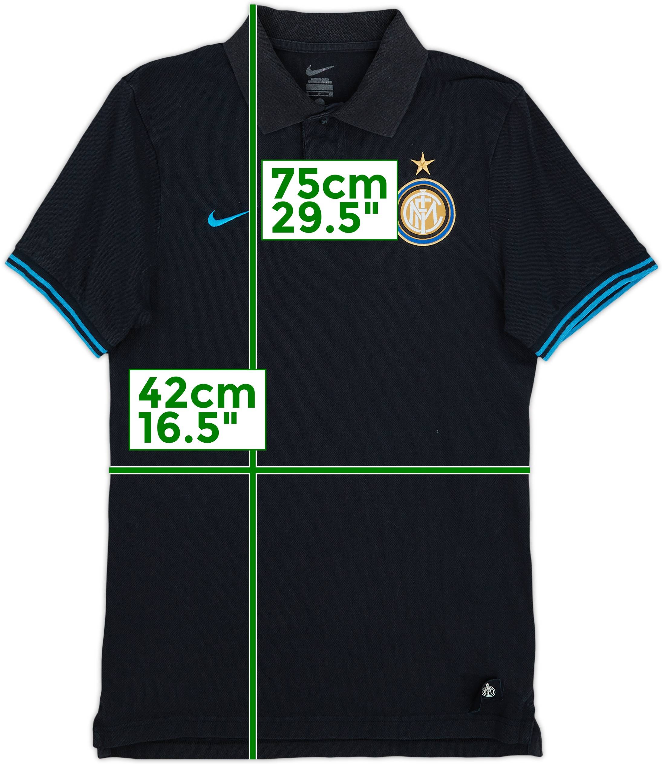 2012-13 Inter Milan Nike Polo Shirt - 6/10 - (S)