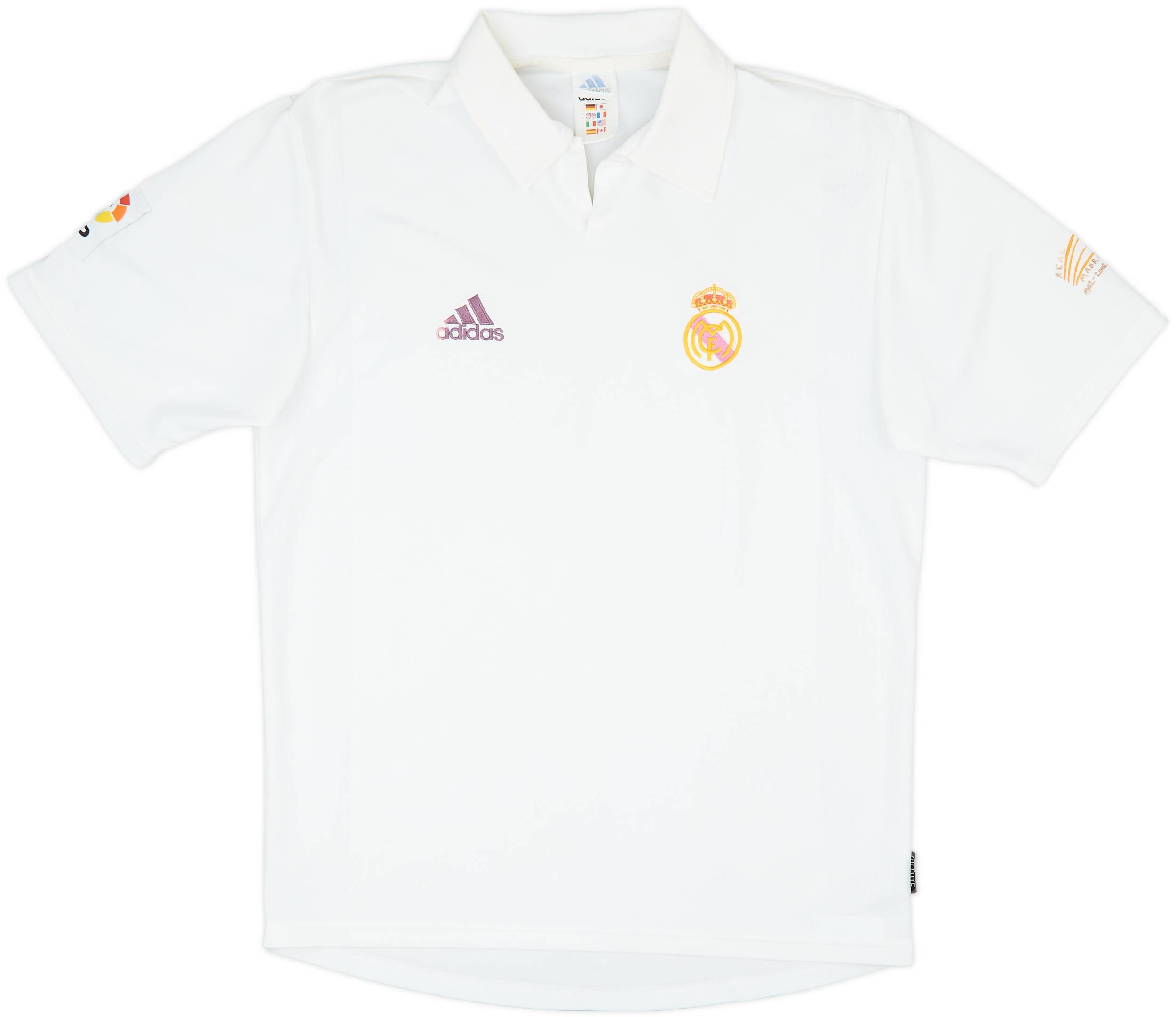 2001 Real Madrid Home Shirt - 5/10 - (M)