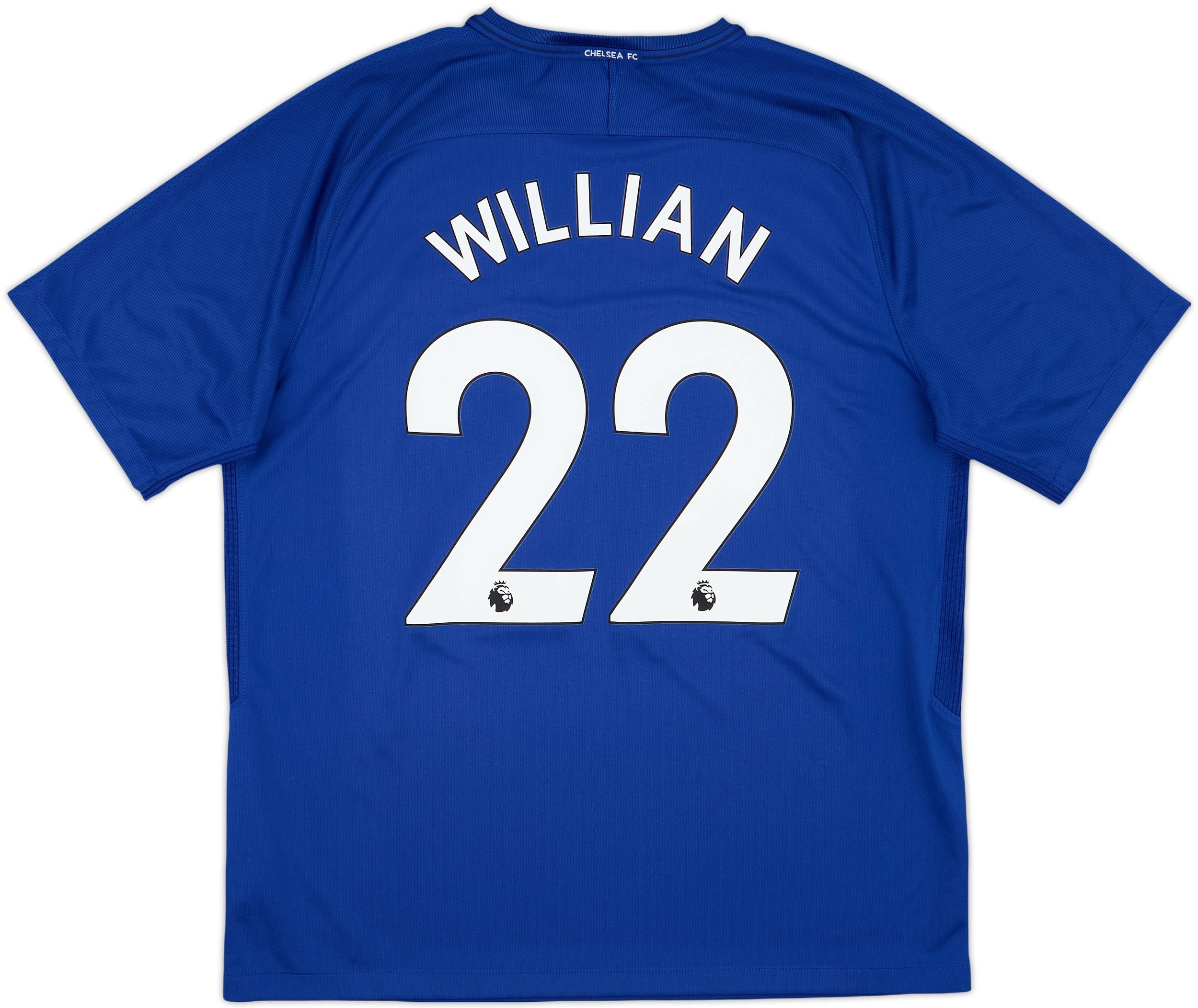 2017-18 Chelsea Home Shirt Willian #22 - 10/10 - (XL)