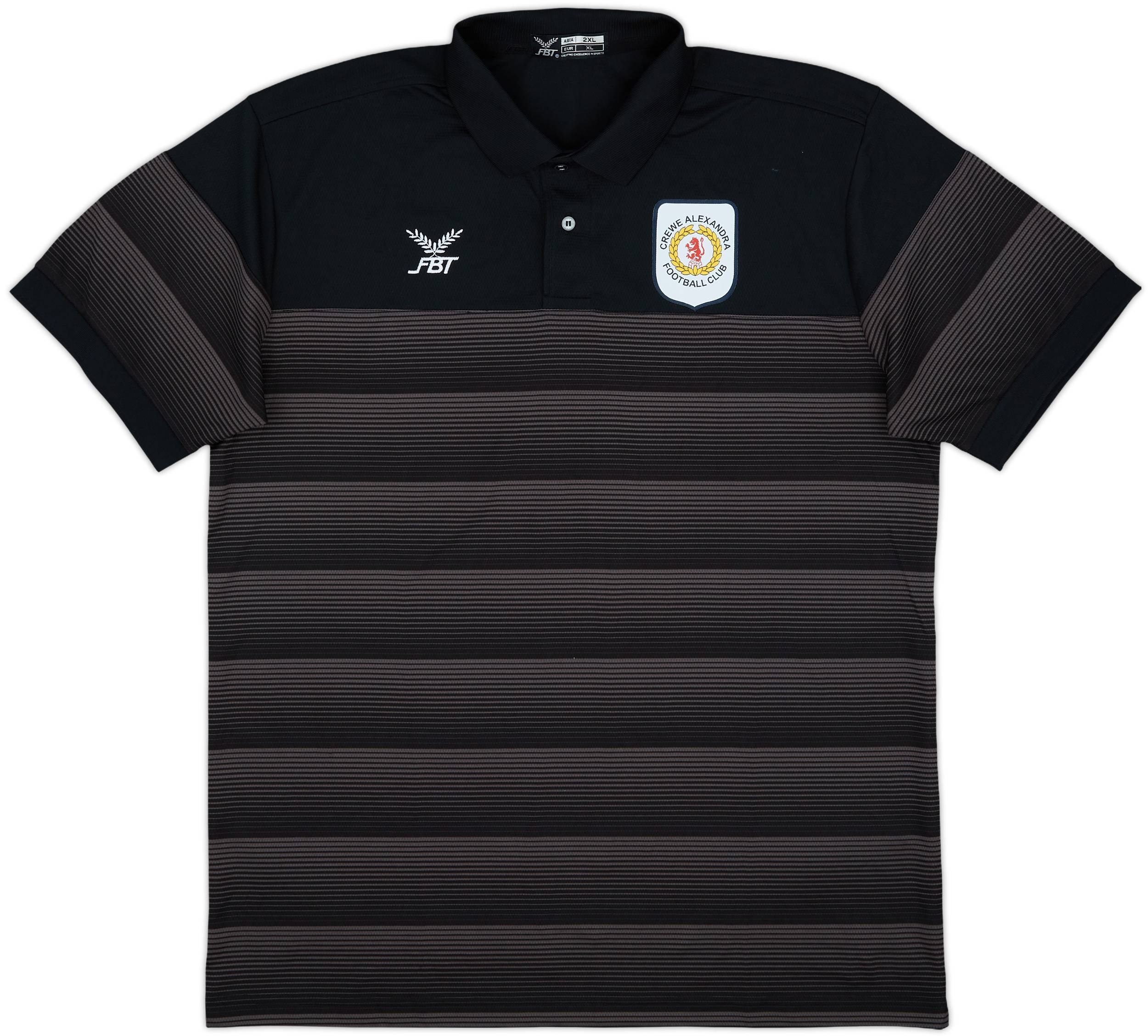 2017-18 Crewe Alexandra FBT Polo Shirt - 9/10 - (XL)