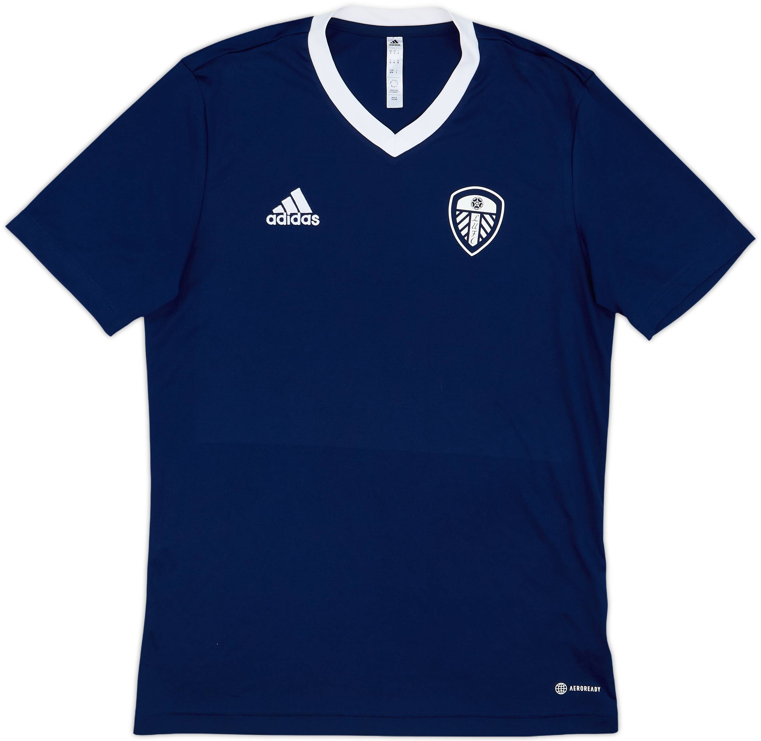 2022-23 Leeds adidas Training Shirt - 8/10 - (M)
