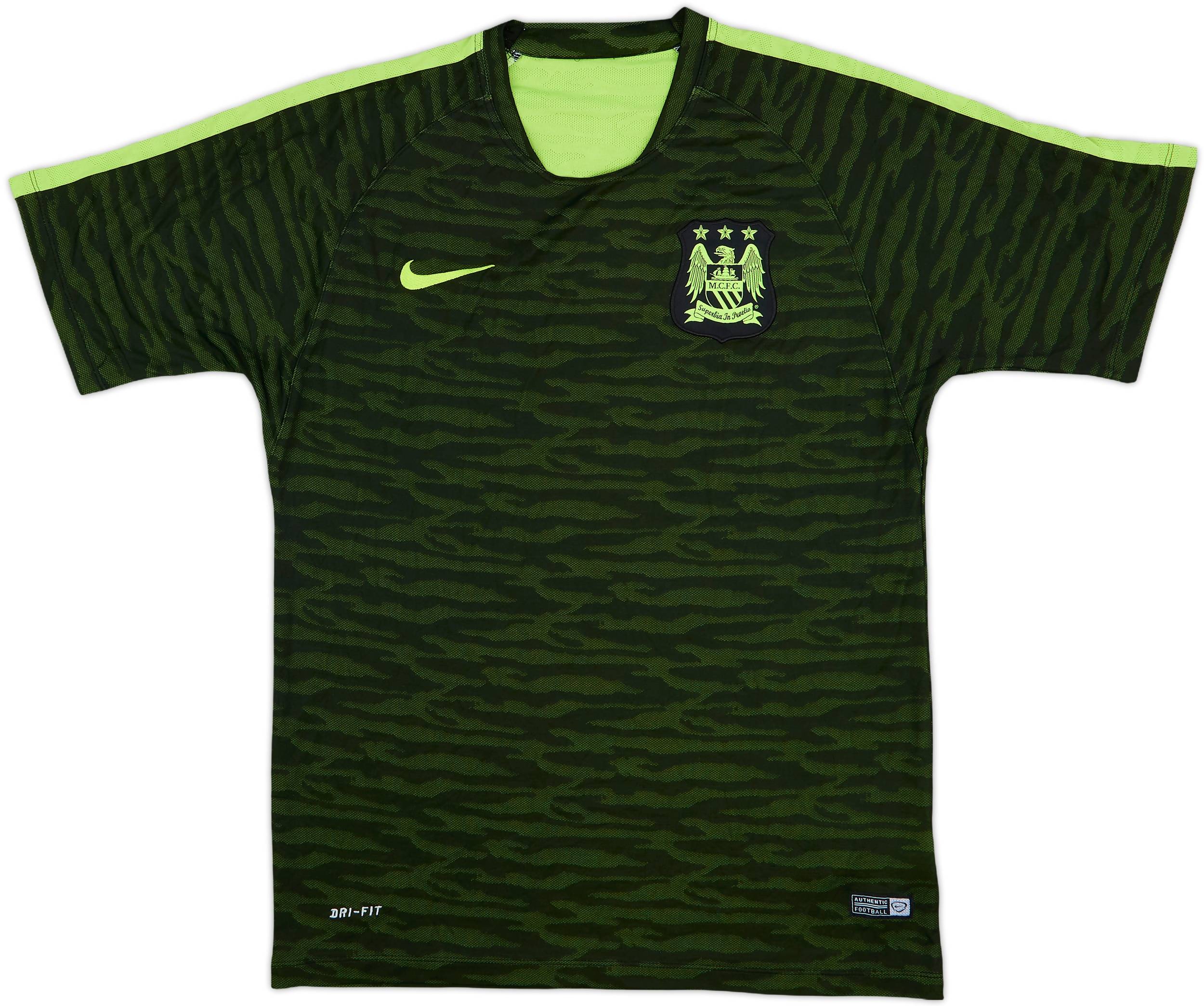 2013-14 Manchester City Nike Training Shirt - 8/10 - (L)