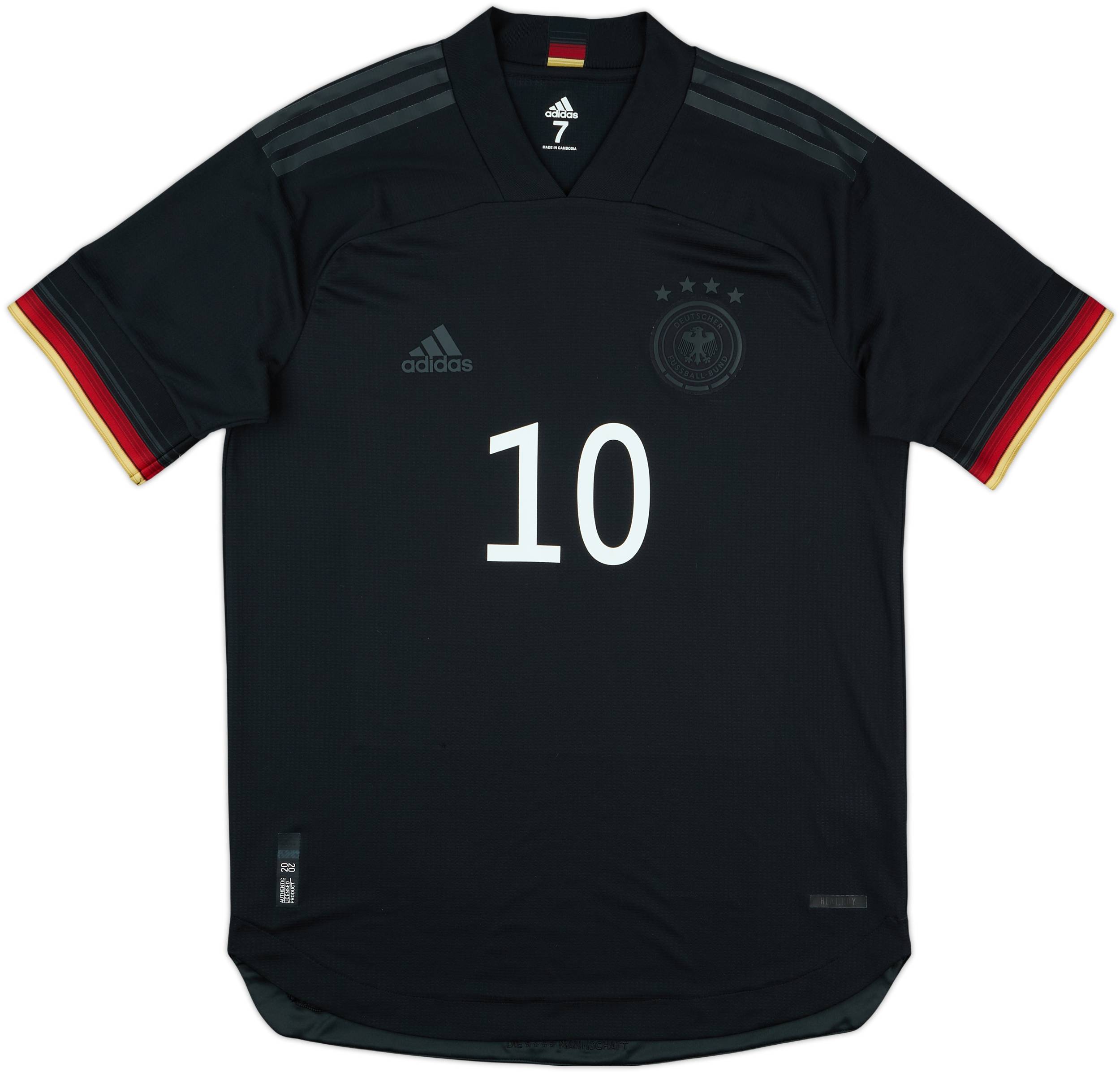 2020-21 Germany Match Issue Away Shirt #10