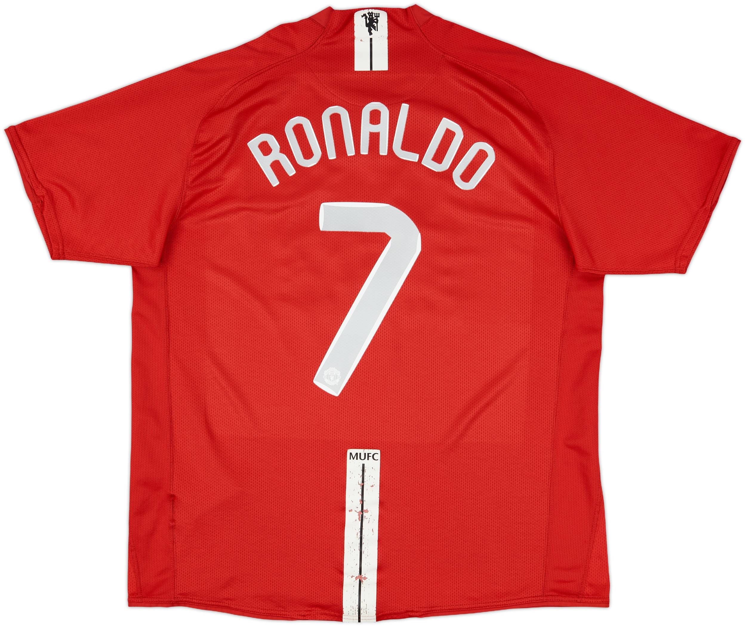 2007-09 Manchester United Home Shirt Ronaldo #7 - 6/10 - (XL)